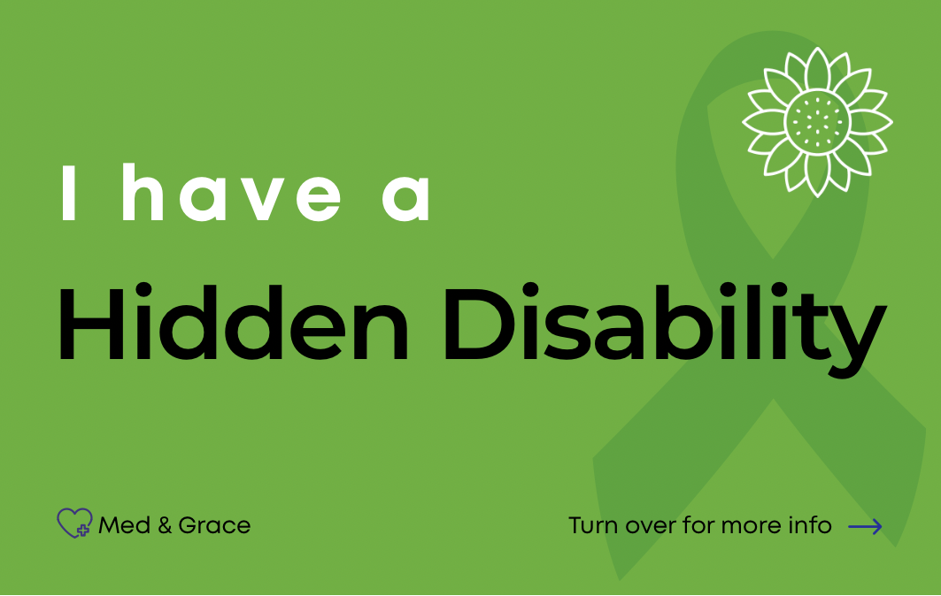 I have a Hidden Disability card