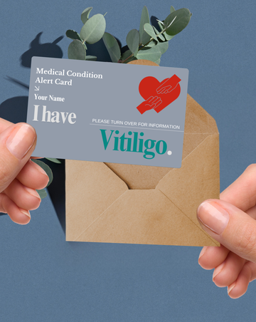 Vitiligo Medical Alert Card