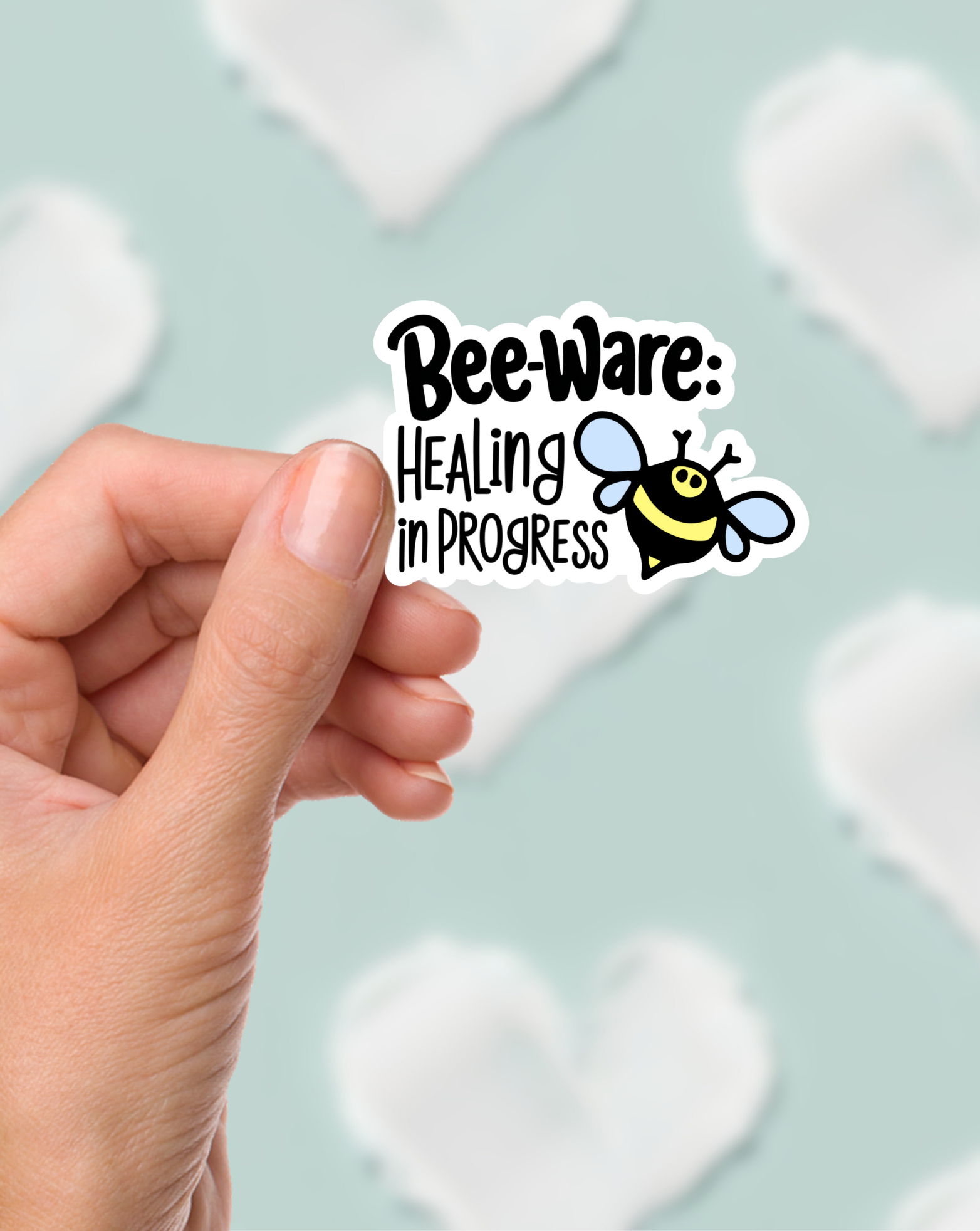 Bee-ware Sticker