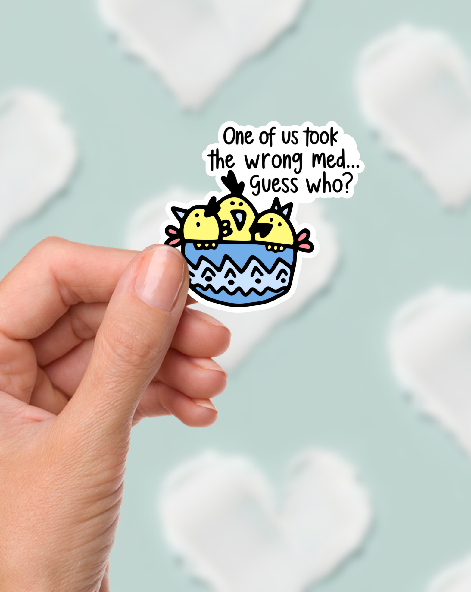 The Wrong Med Sticker