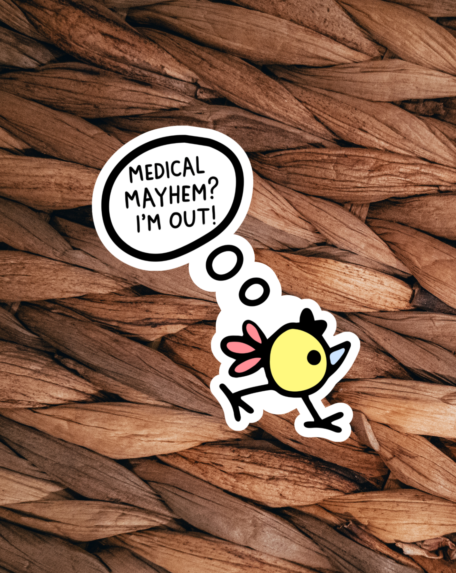 Medical Mayhem Sticker