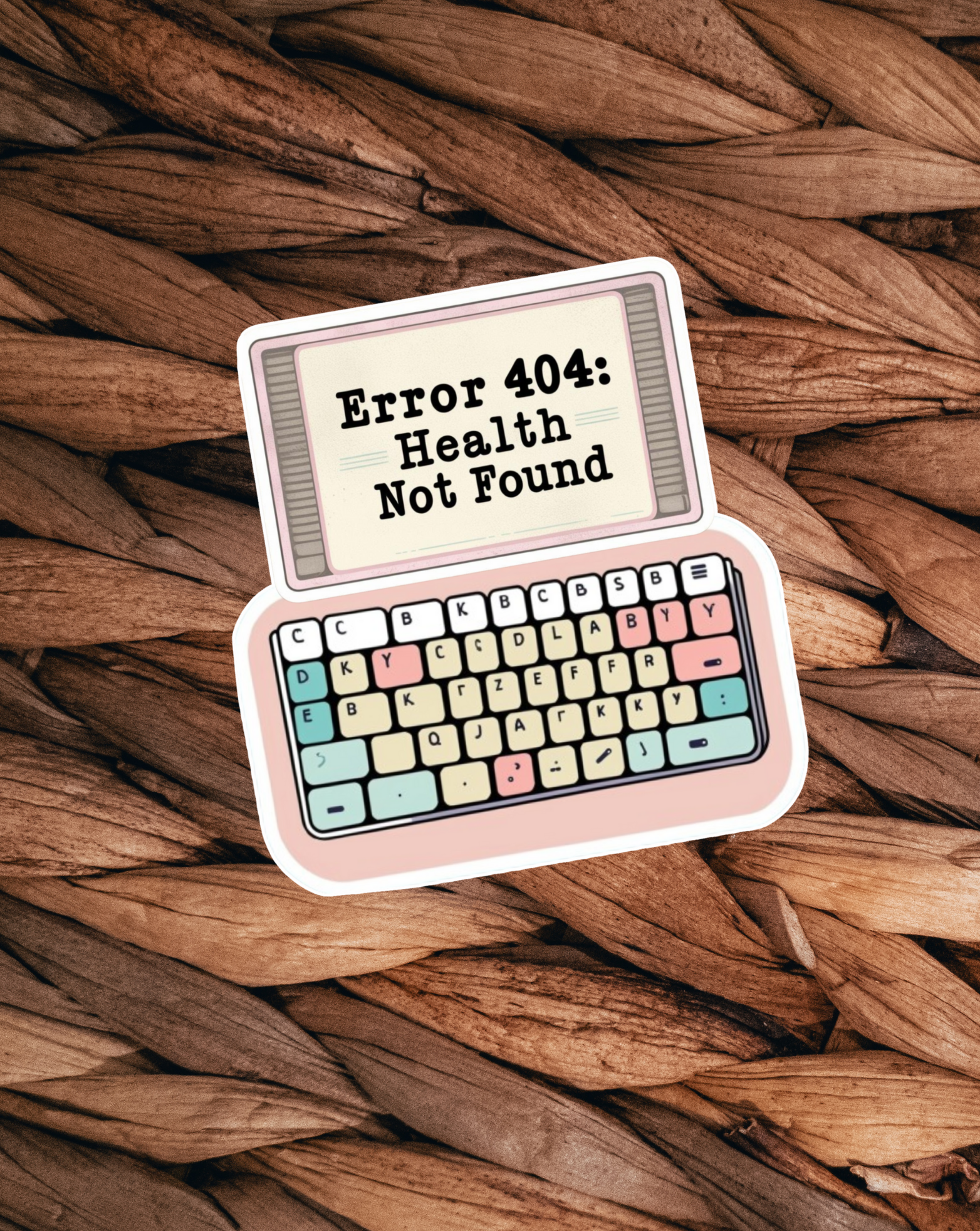 Error: Health Not Found Sticker