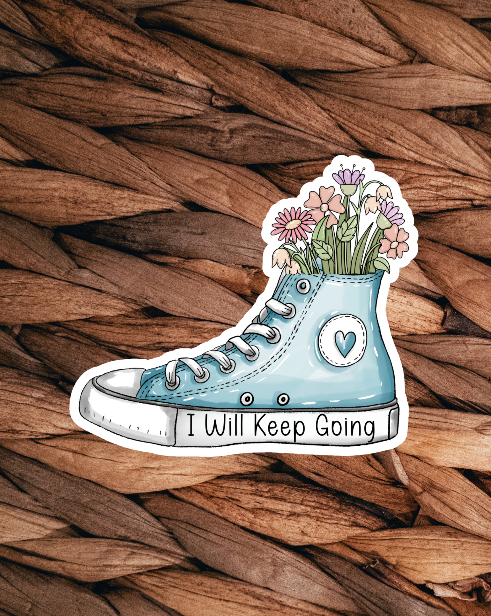 I Will Keep Going Sticker