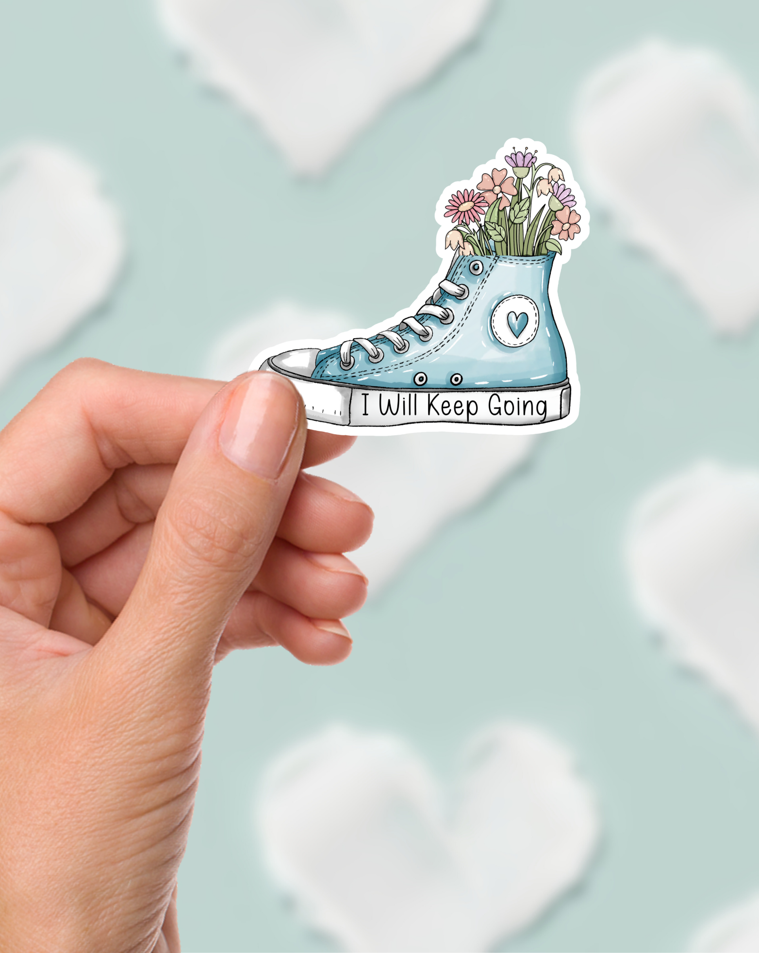 I Will Keep Going Sticker