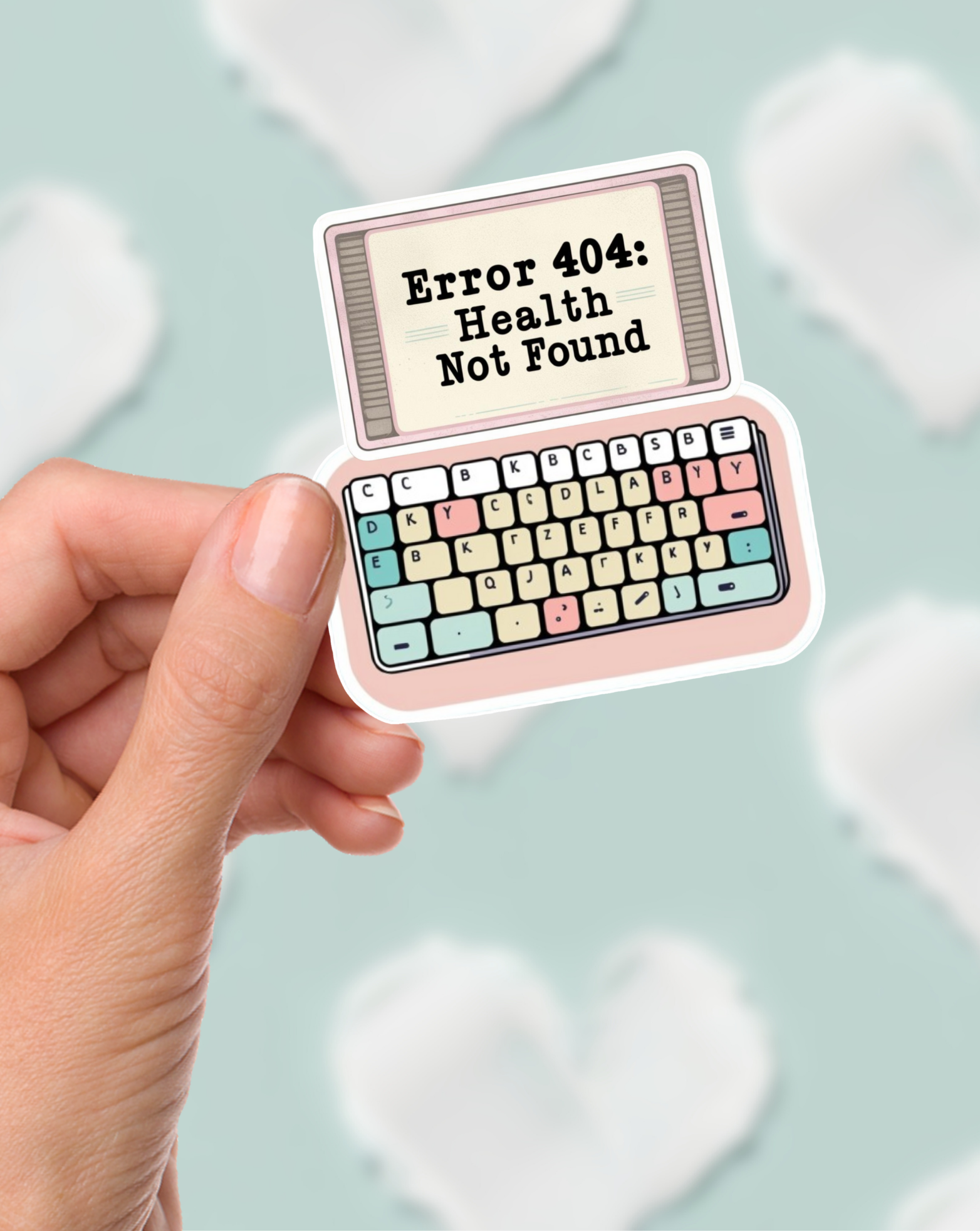 Error: Health Not Found Sticker