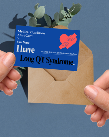 Long QT Syndrome Medical Alert Card