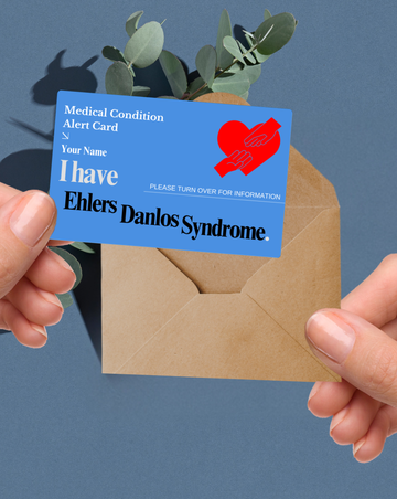 Ehlers Danlos Syndrome Medical Alert Card