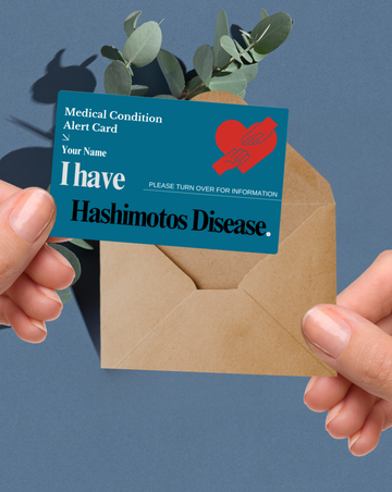 Hashimoto’s Disease Medical Alert Card