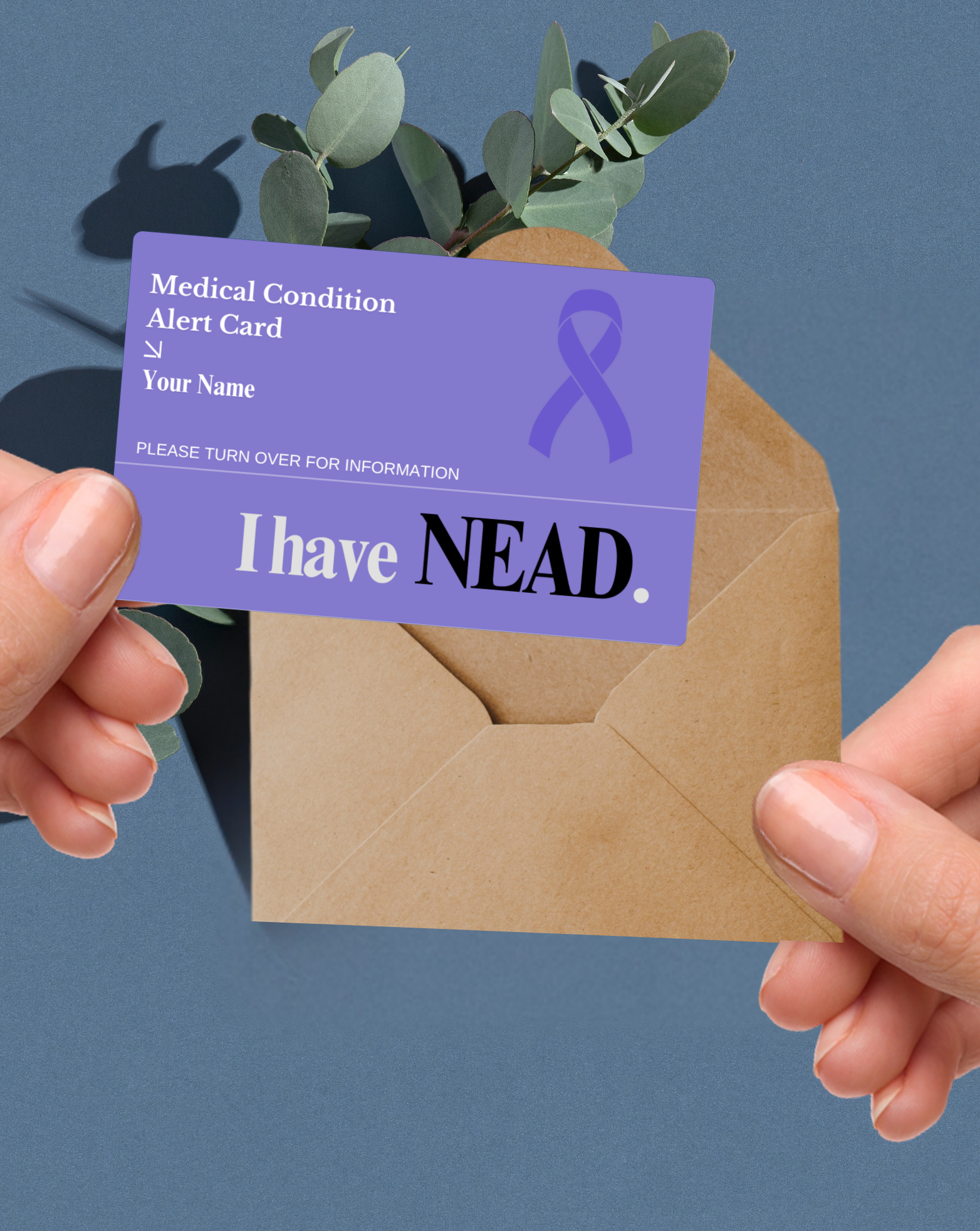 NEAD Medical Alert Card