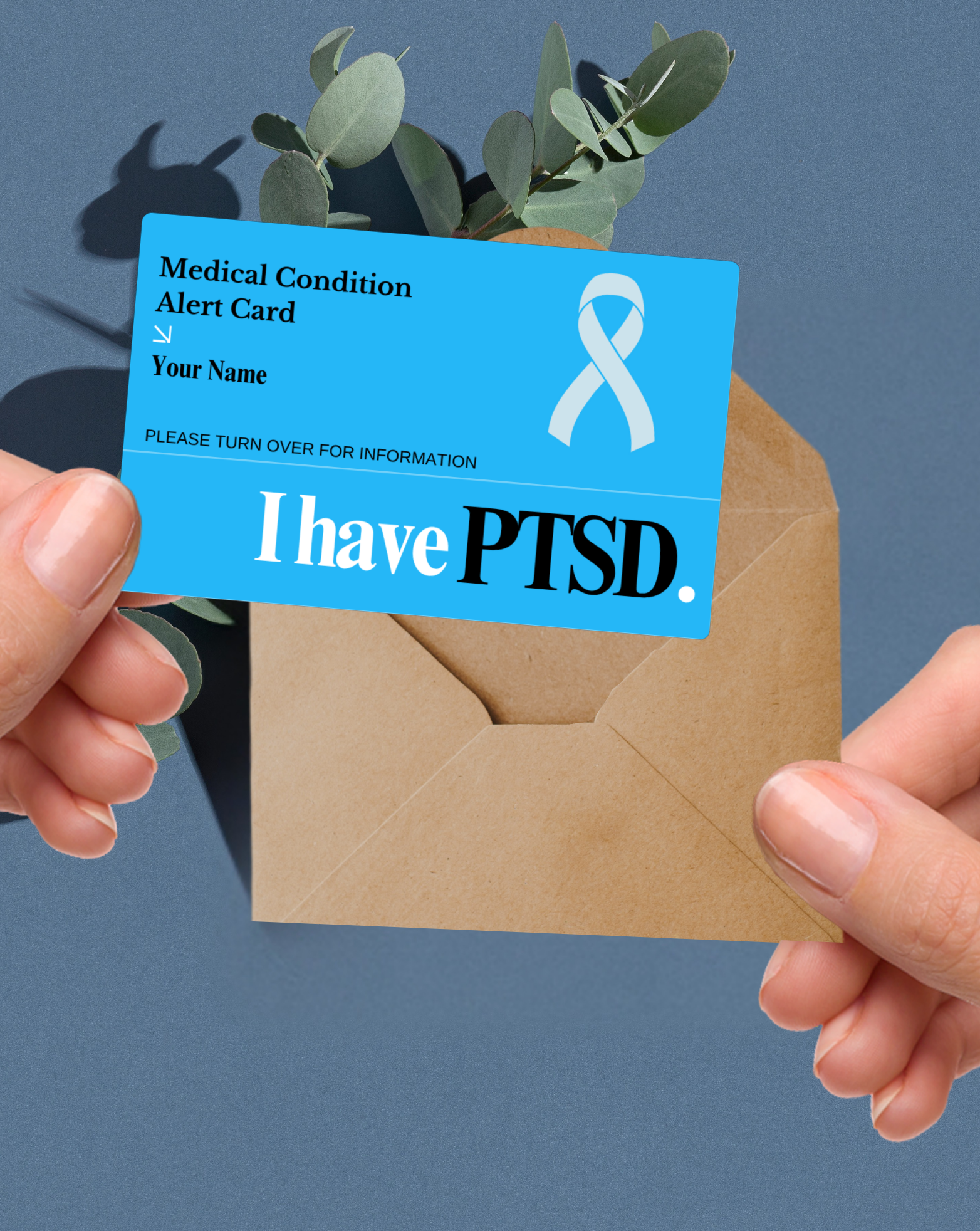 PTSD Medical Alert Card