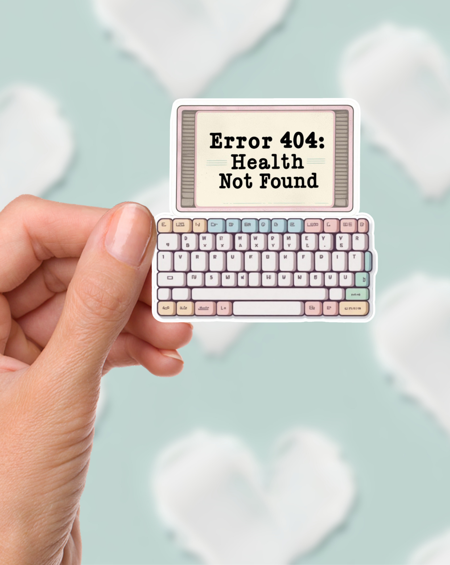 Error: Health Not Found Sticker