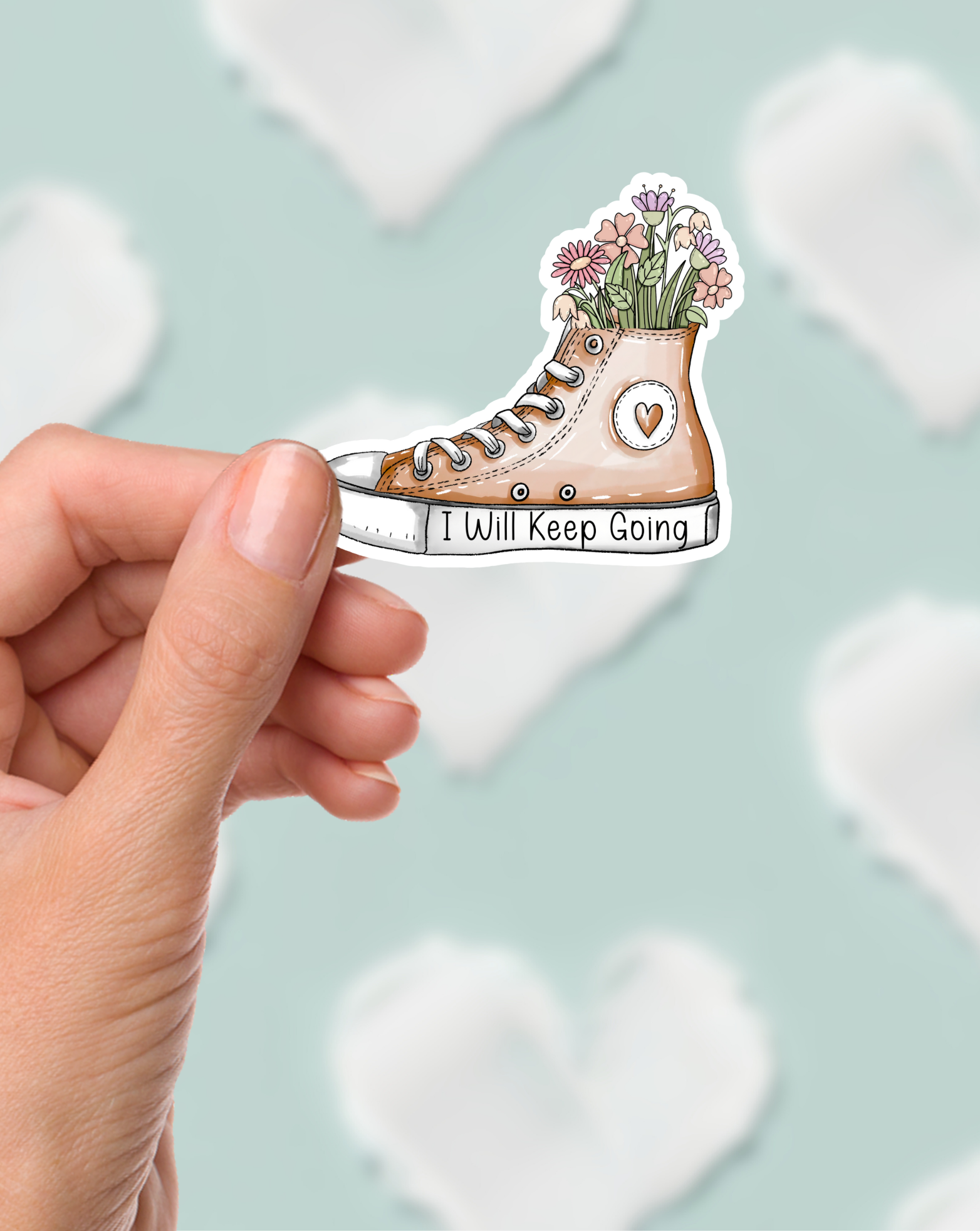 I Will Keep Going Sticker