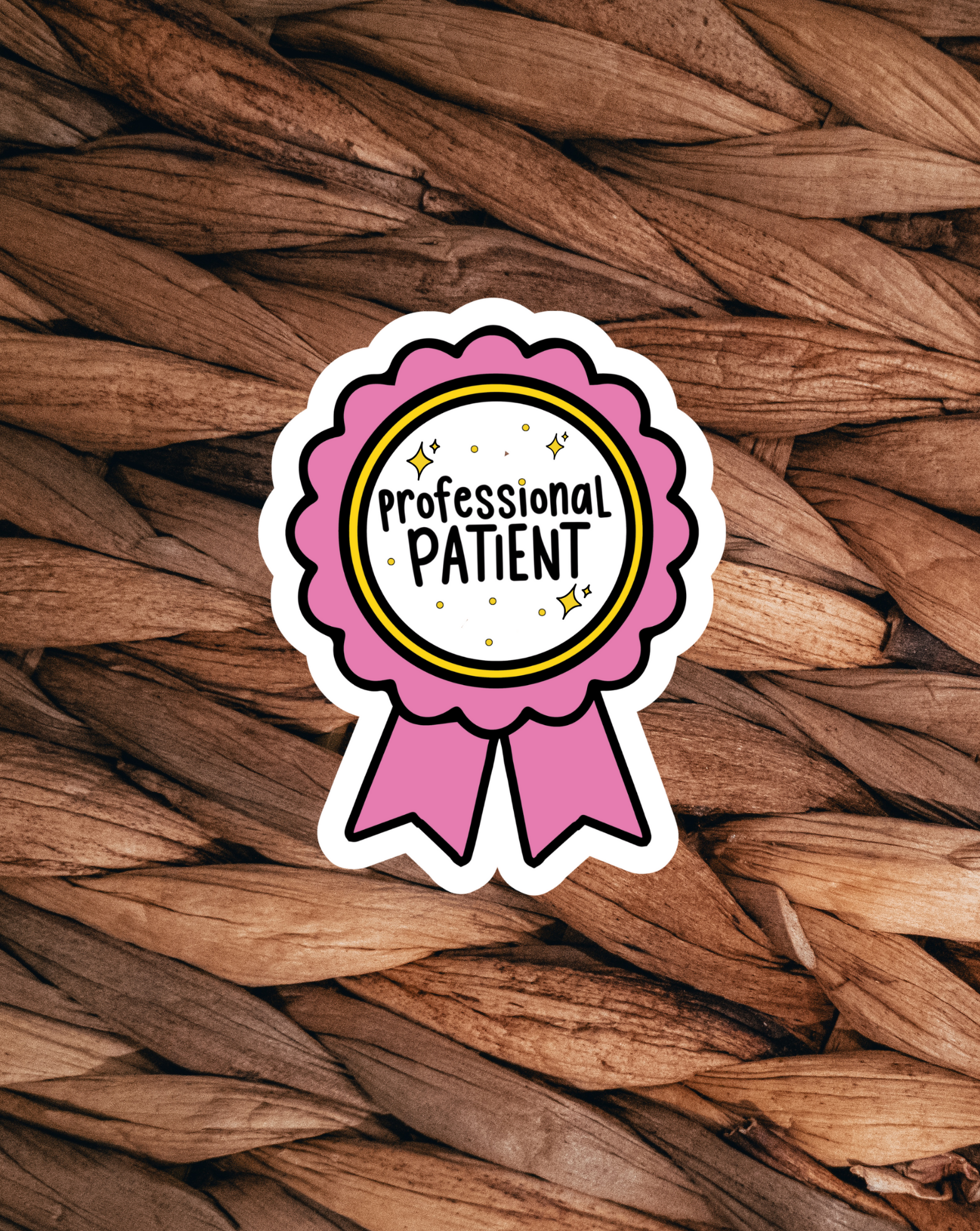 Professional Patient Sticker