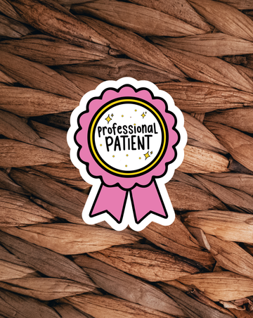 Professional Patient Sticker