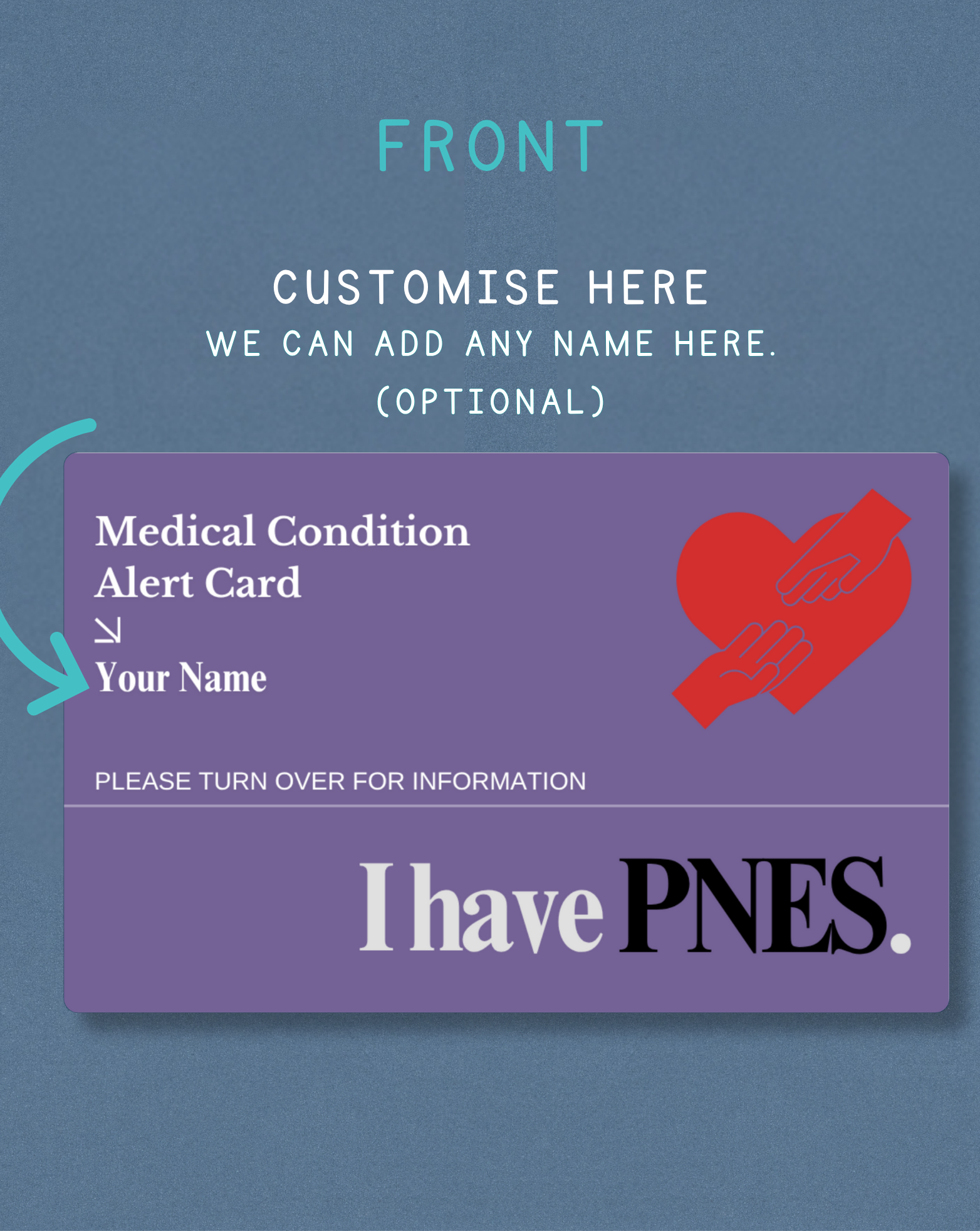PNES Medical Alert Card