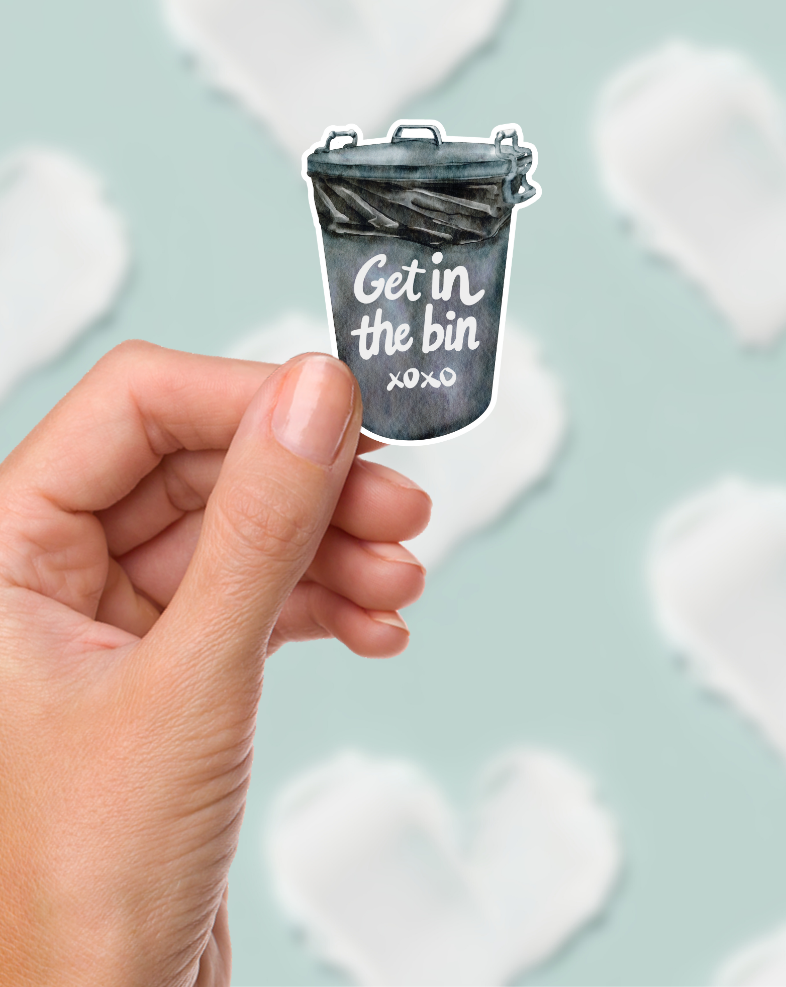 Get In The Bin Sticker