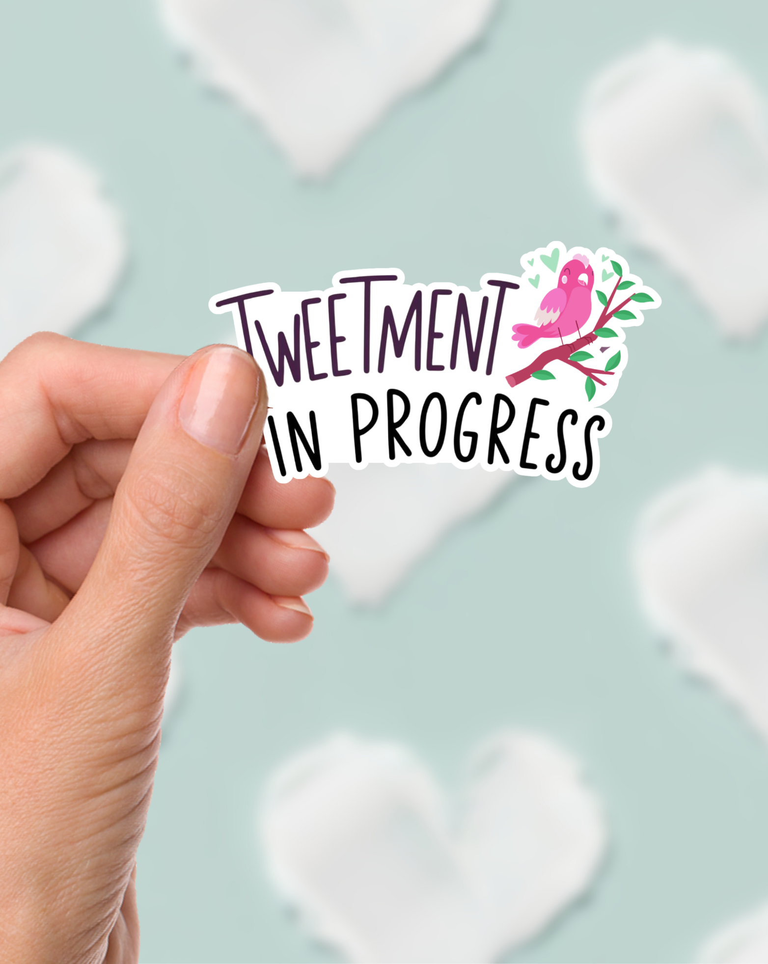 Tweetment In Progress Sticker