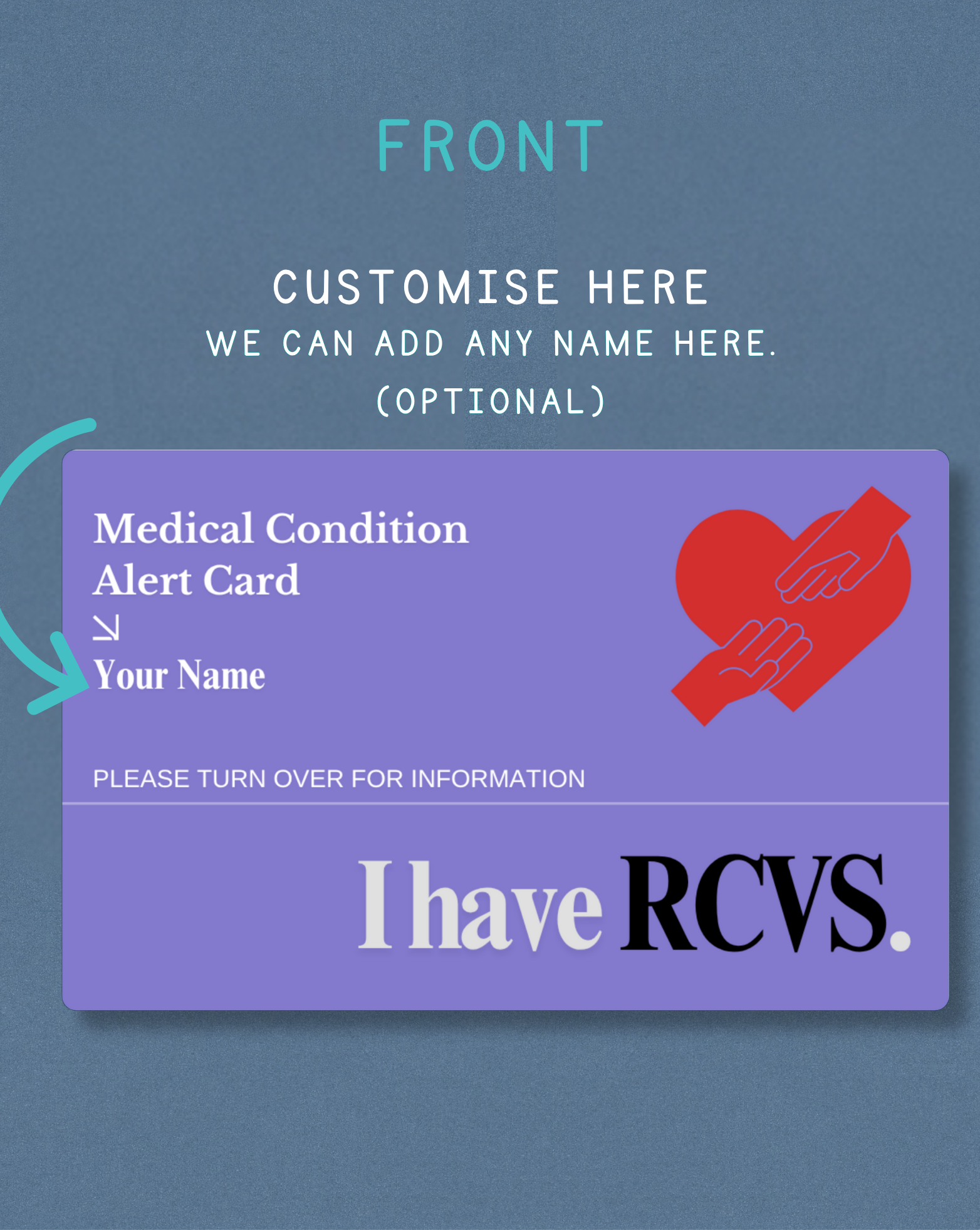 RCVS Medical Alert Card