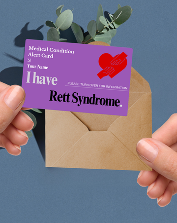 Rett Syndrome Medical Alert Card