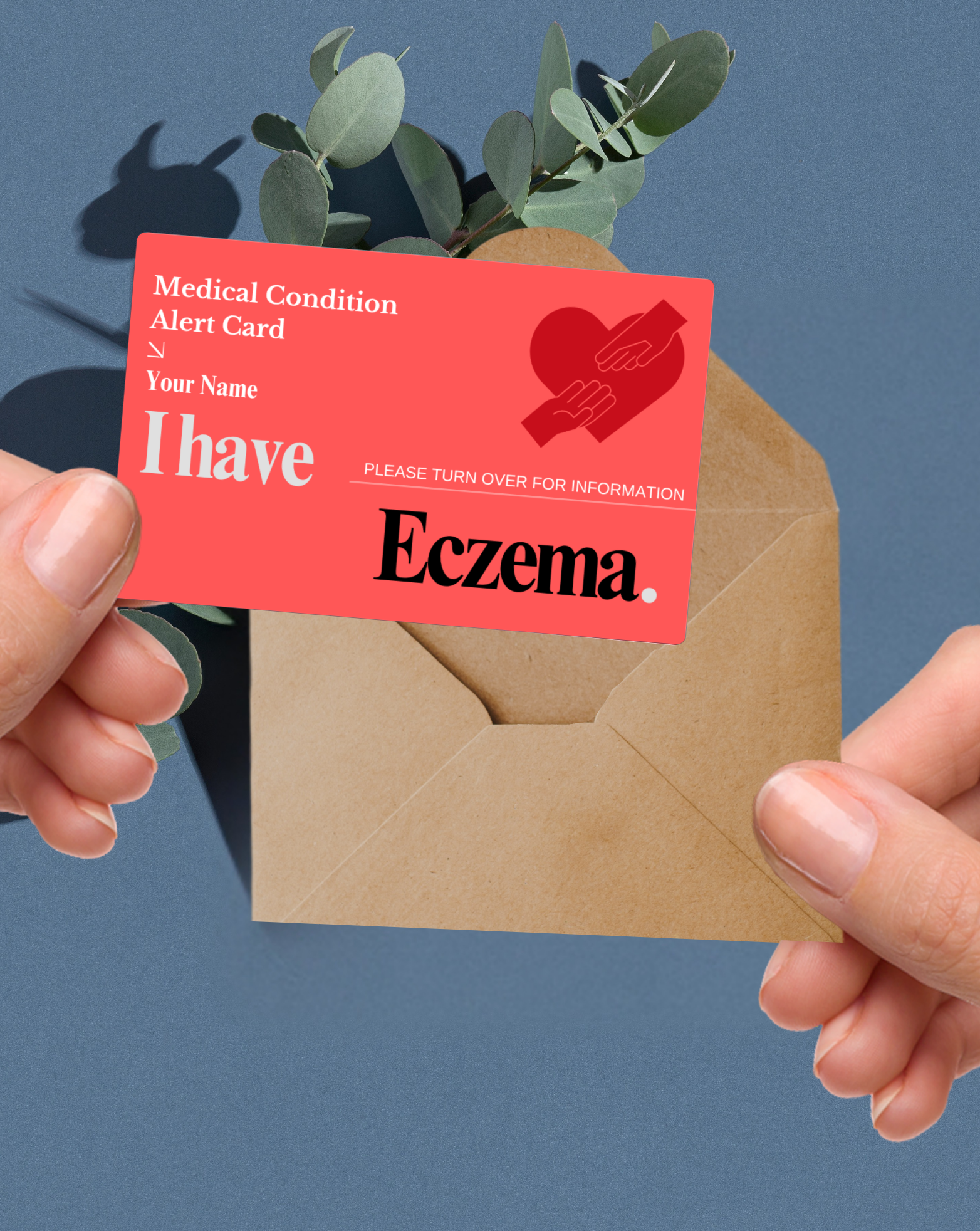 Eczema Medical Alert Card