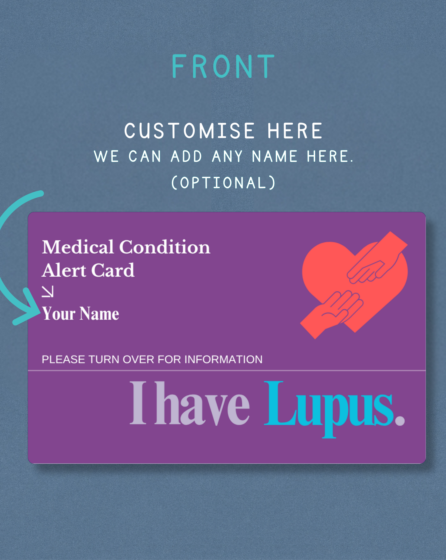 Lupus Medical Alert Card