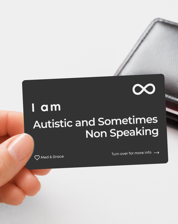 Autistic and Sometimes Non Speaking