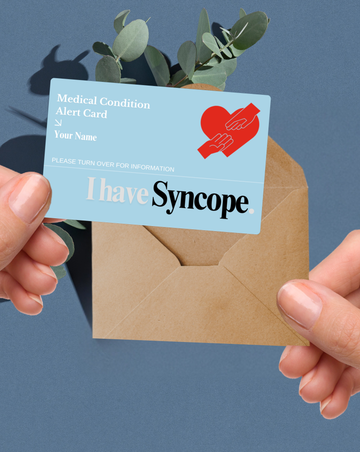 Syncope Medical Alert Card