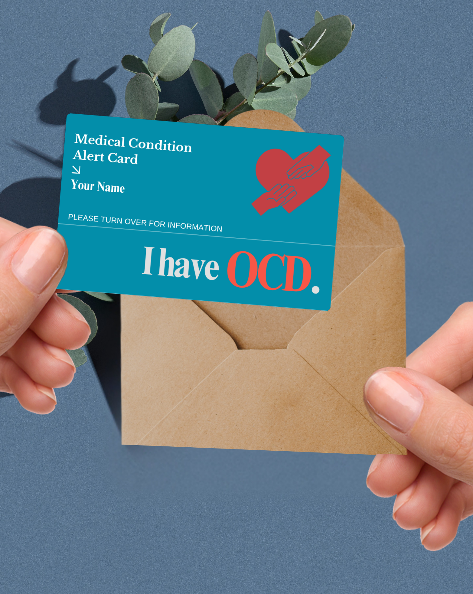 OCD Medical Alert Card