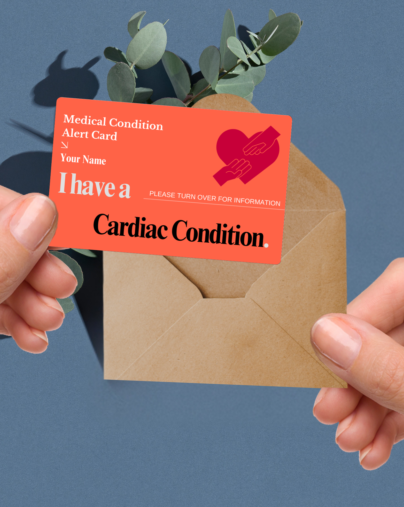 Cardiac Condition Medical Alert Card