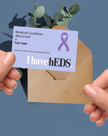 hEDS Medical Alert Card