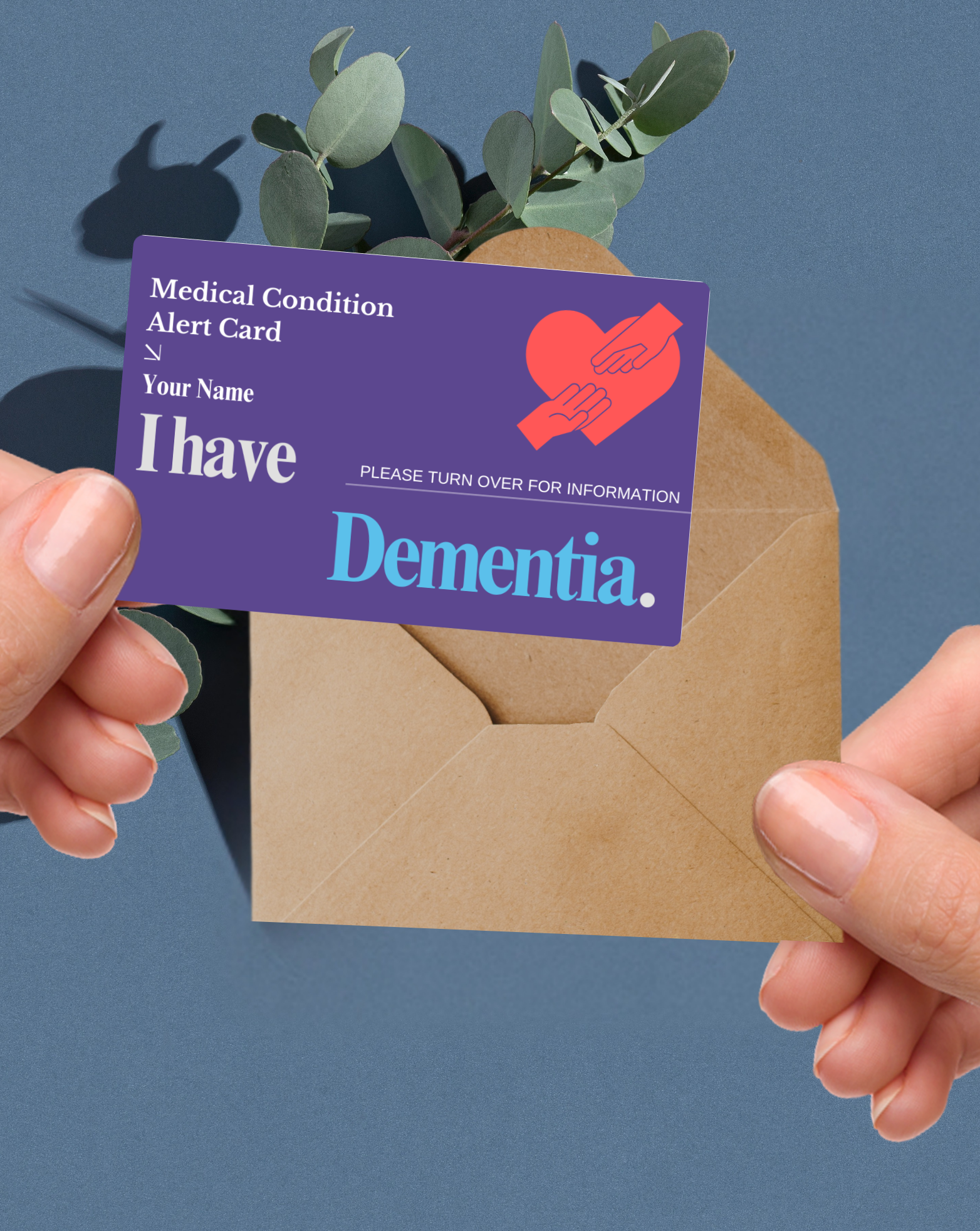 Dementia Medical Alert Card
