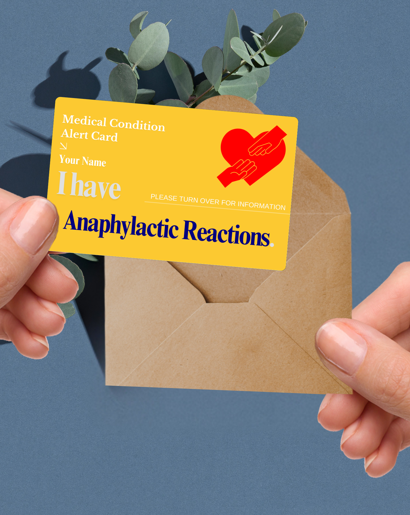 Anaphylactic Reactions Alert Card