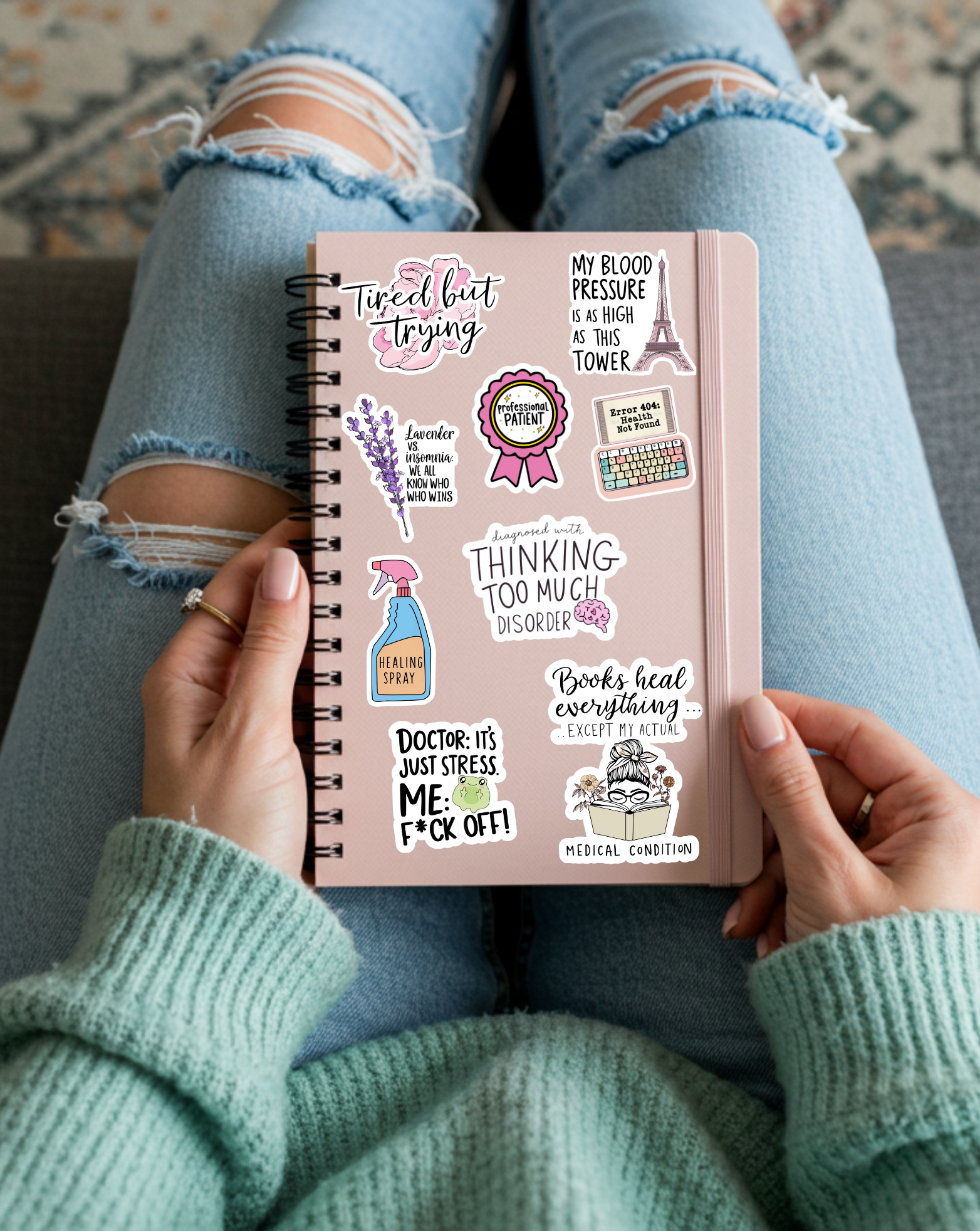 Flaky Blood Sugar Sticker