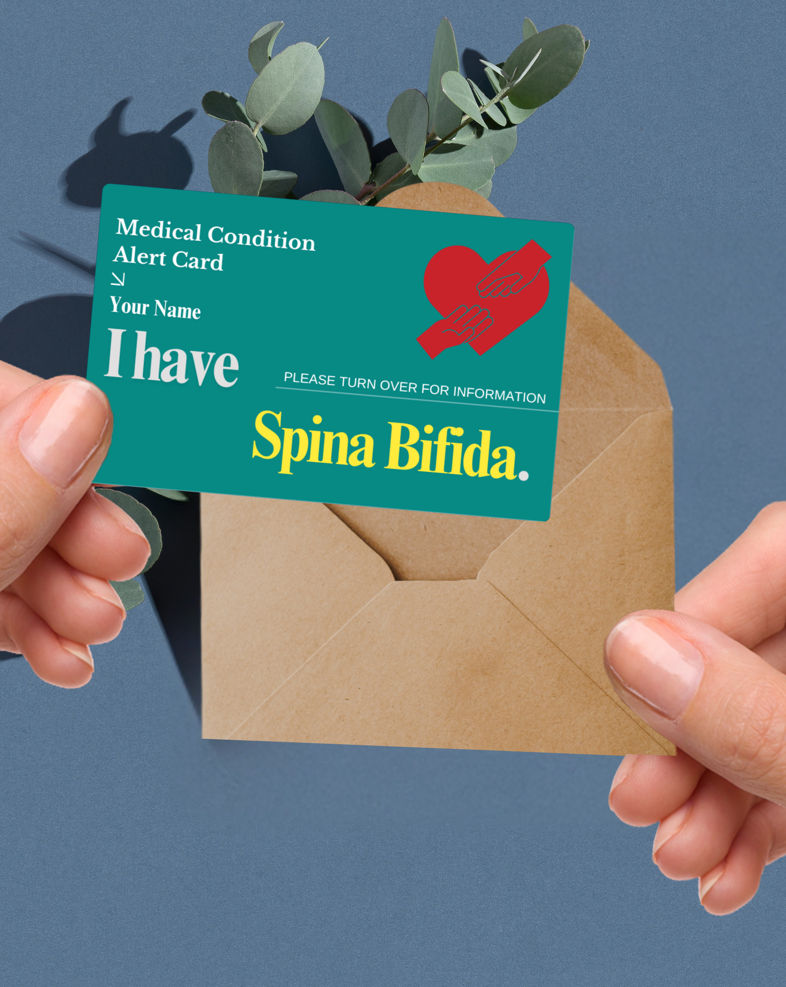 Spina Bifida Medical Alert Card