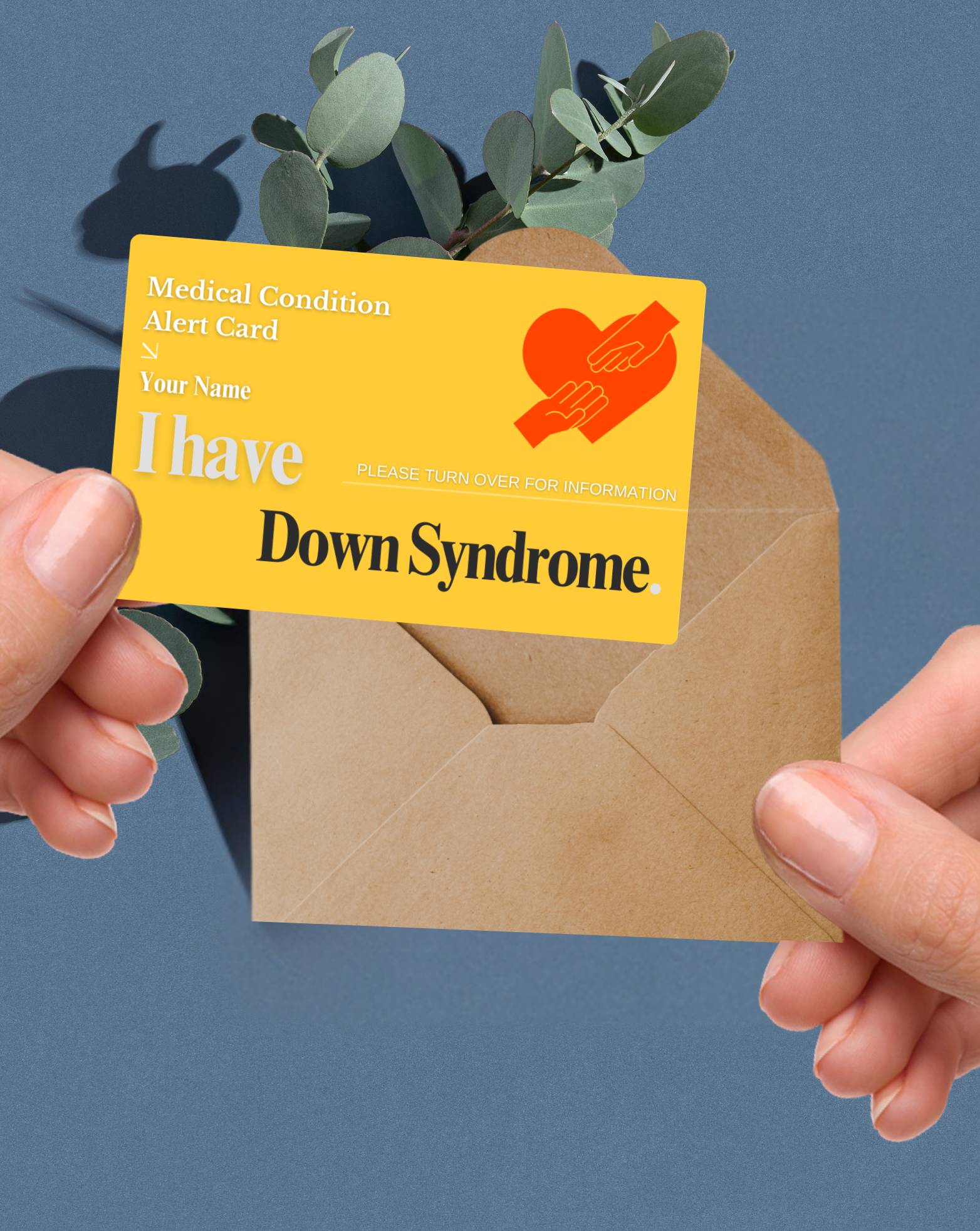 Down Syndrome Medical Alert Card