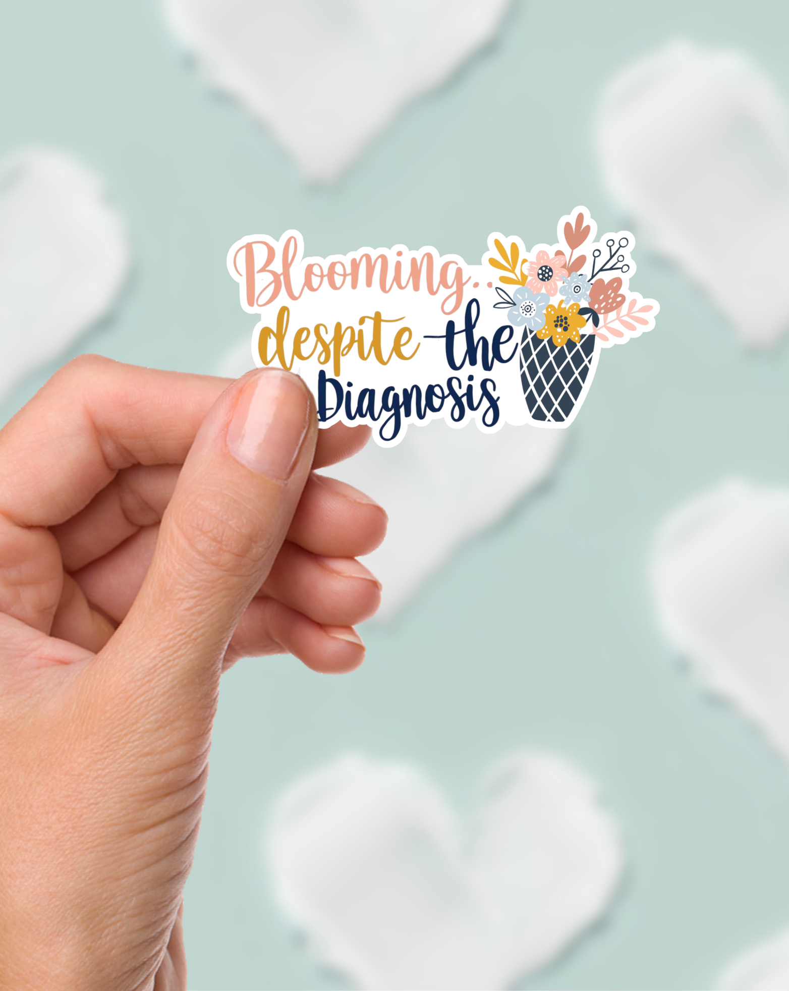 Blooming Diagnosis Sticker