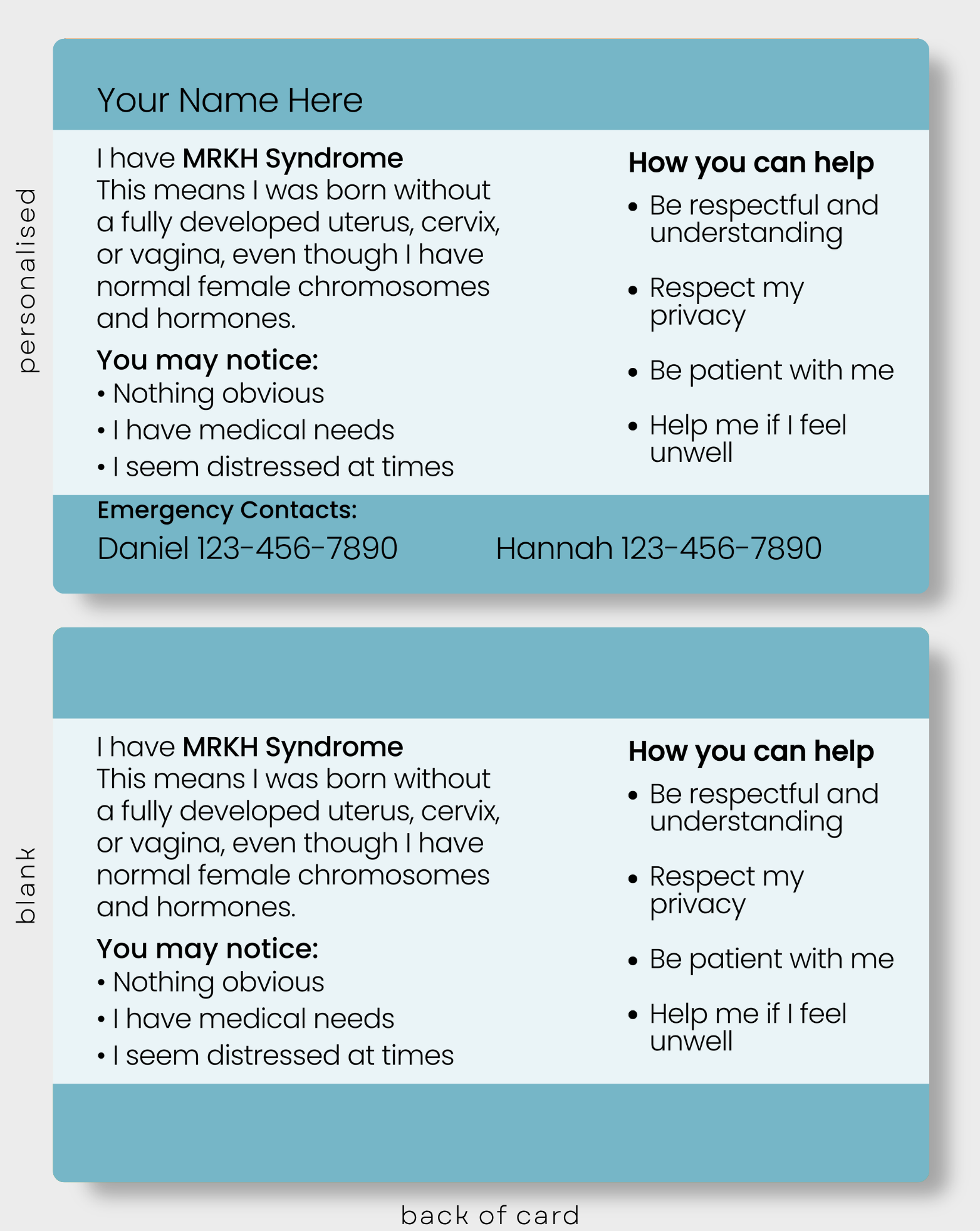 MRKH Syndrome (Mayer Rokitansky Küster Hauser)
