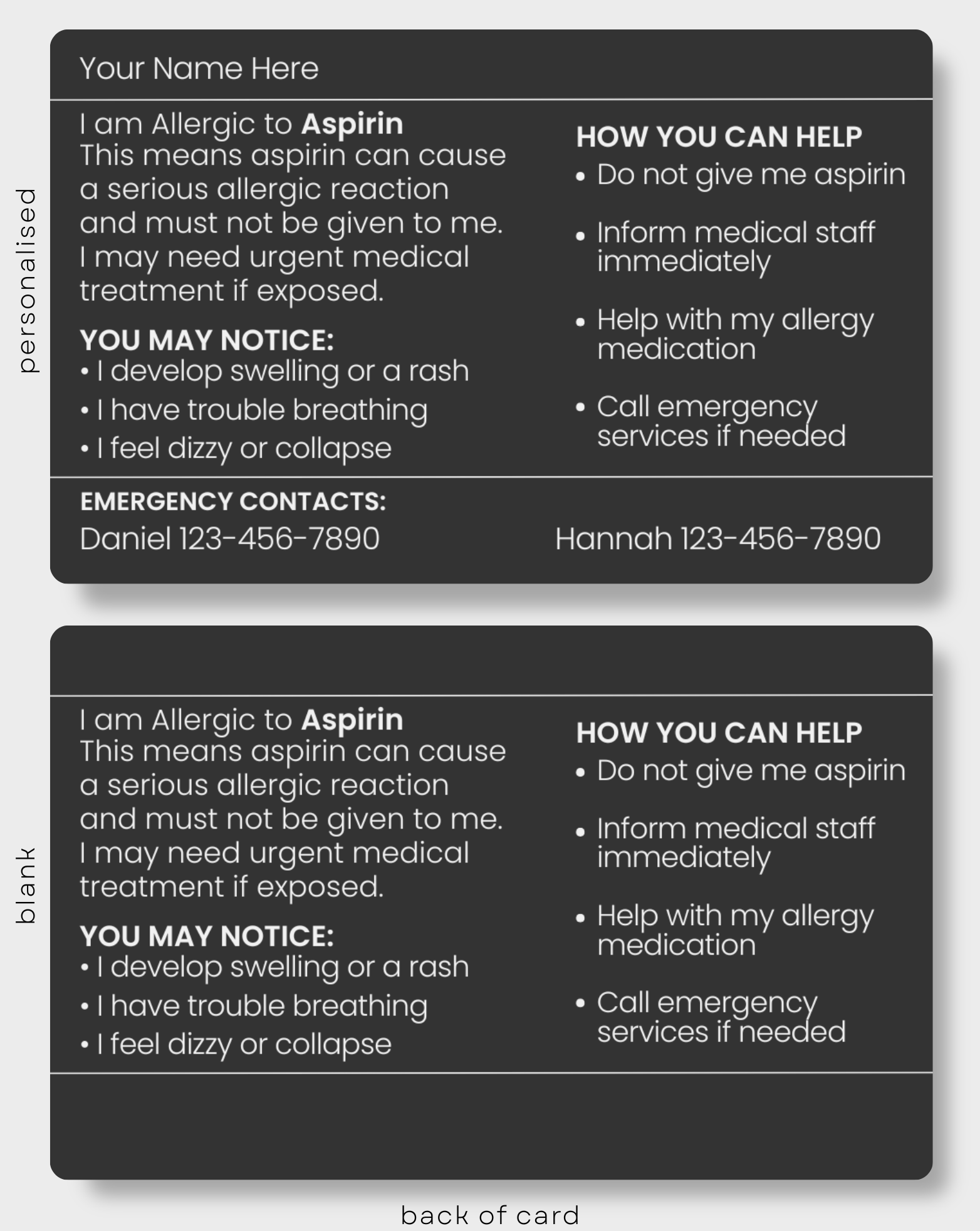 Aspirin Allergy