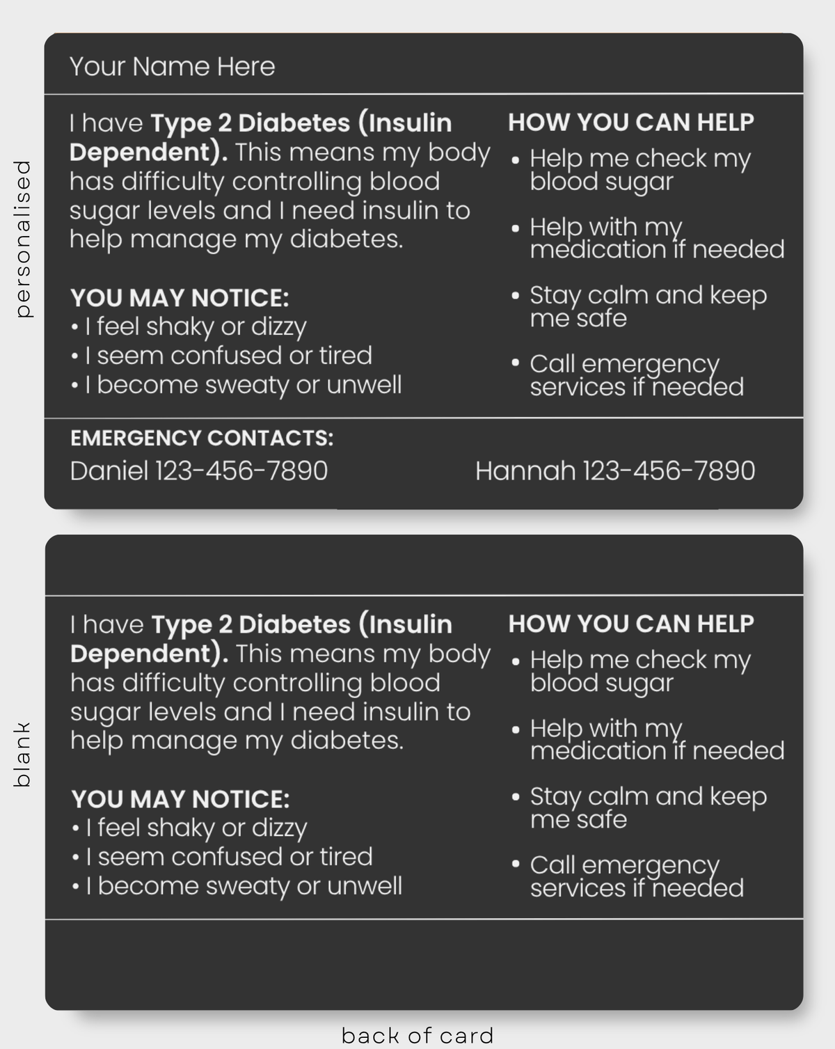 Diabetes Type 2 (Insulin Dependent)