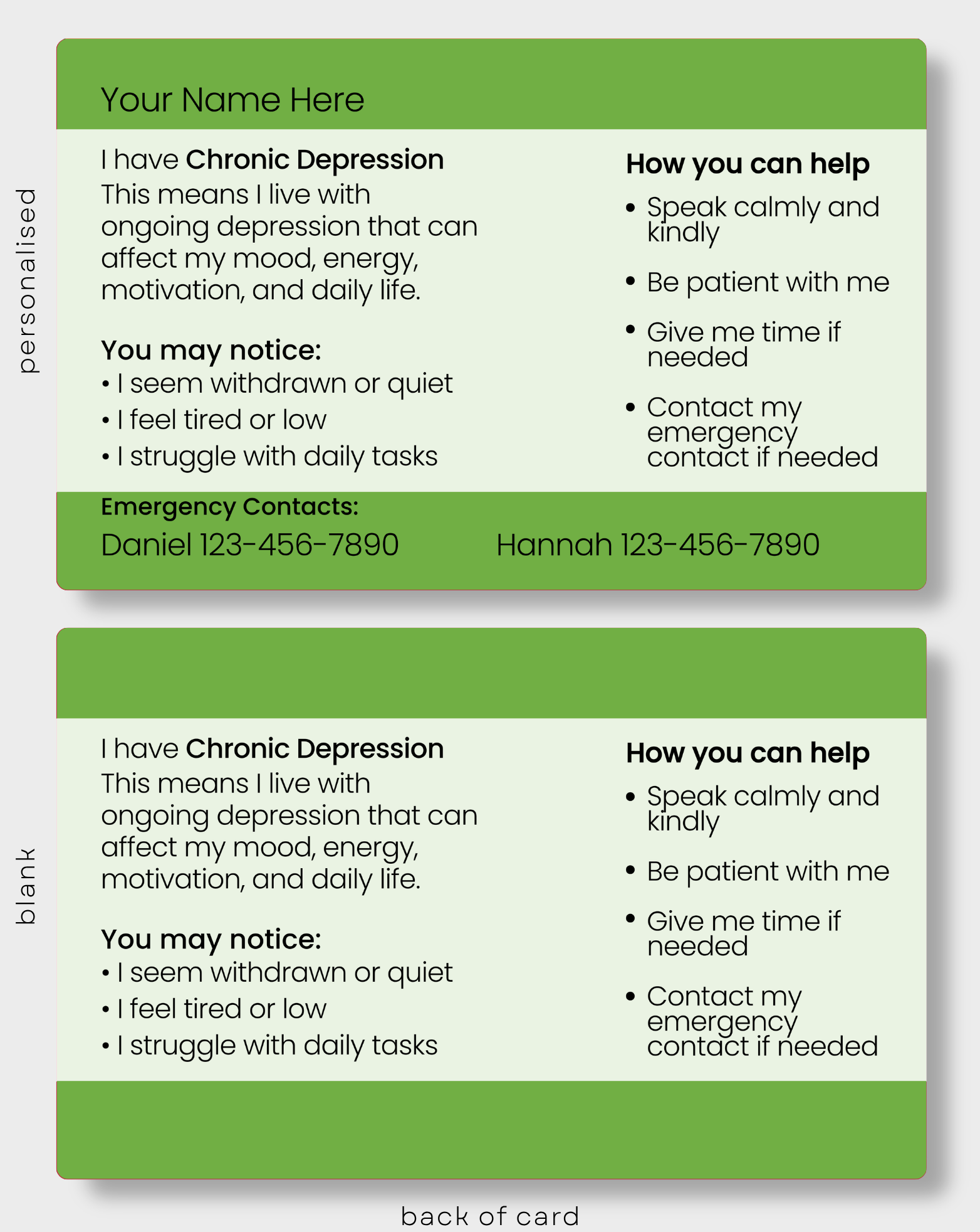 Depression - Chronic Depression
