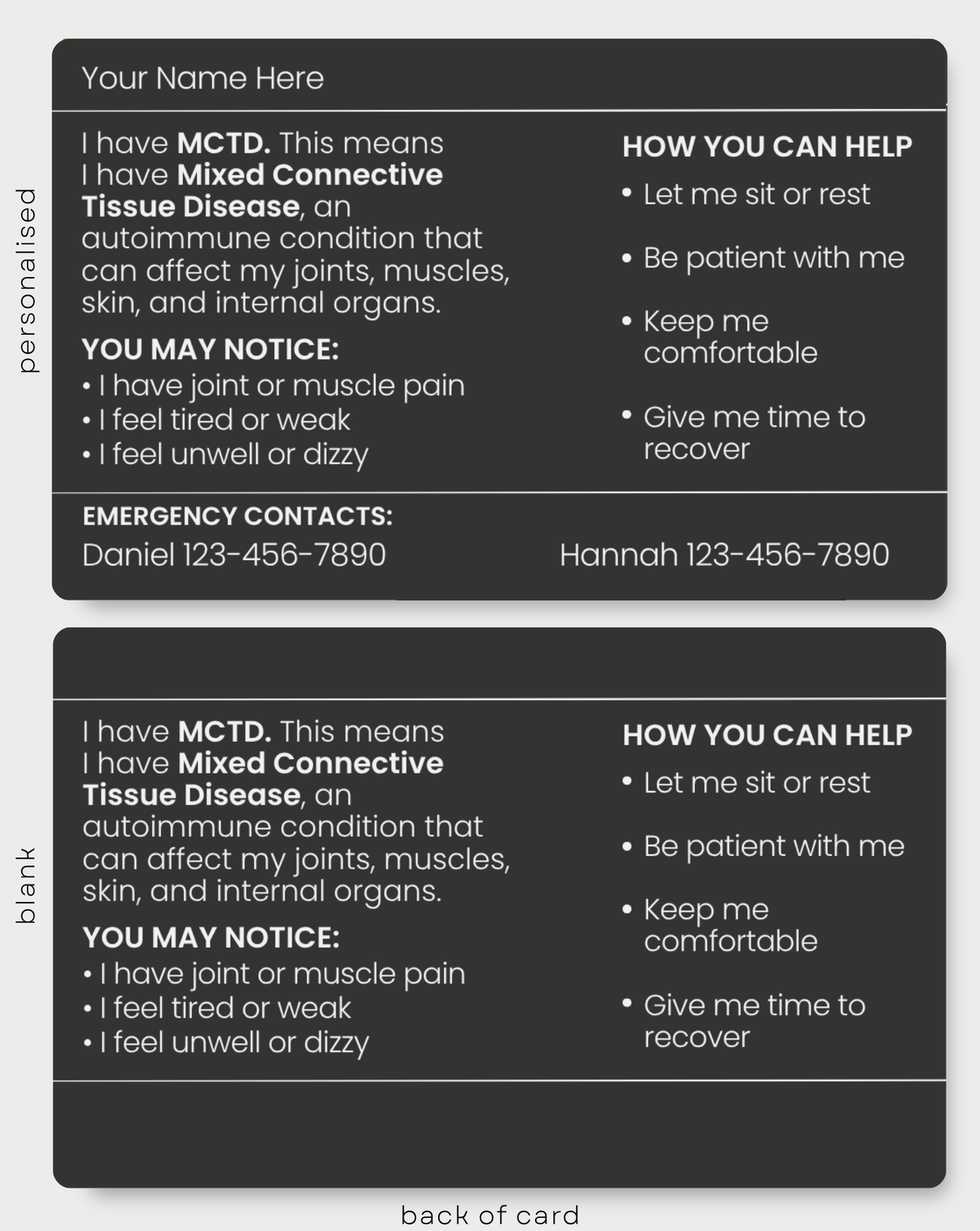 MCTD (Mixed Connective Tissue Disease)