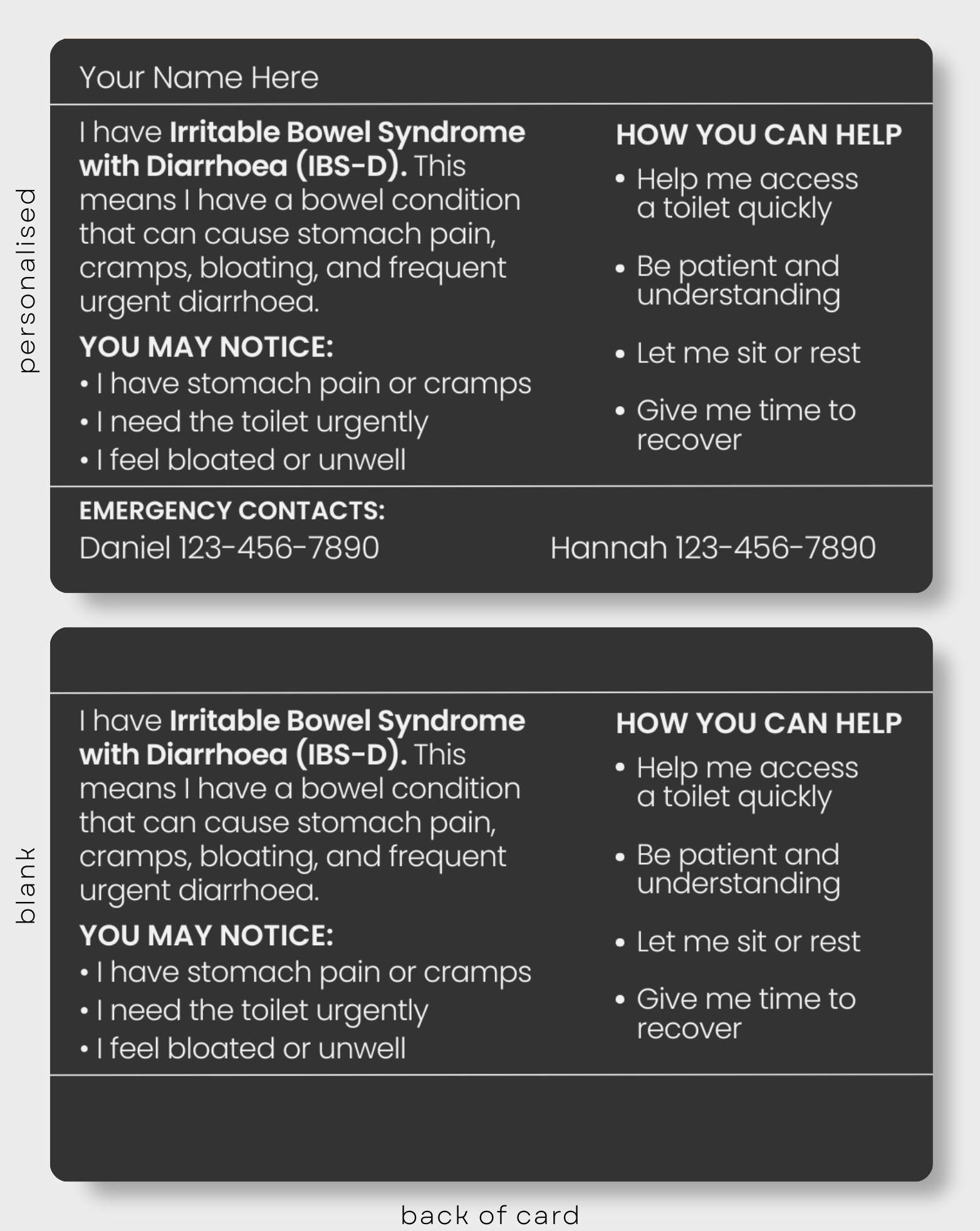IBS-D (Irritable Bowel Syndrome with Diarrhoea)