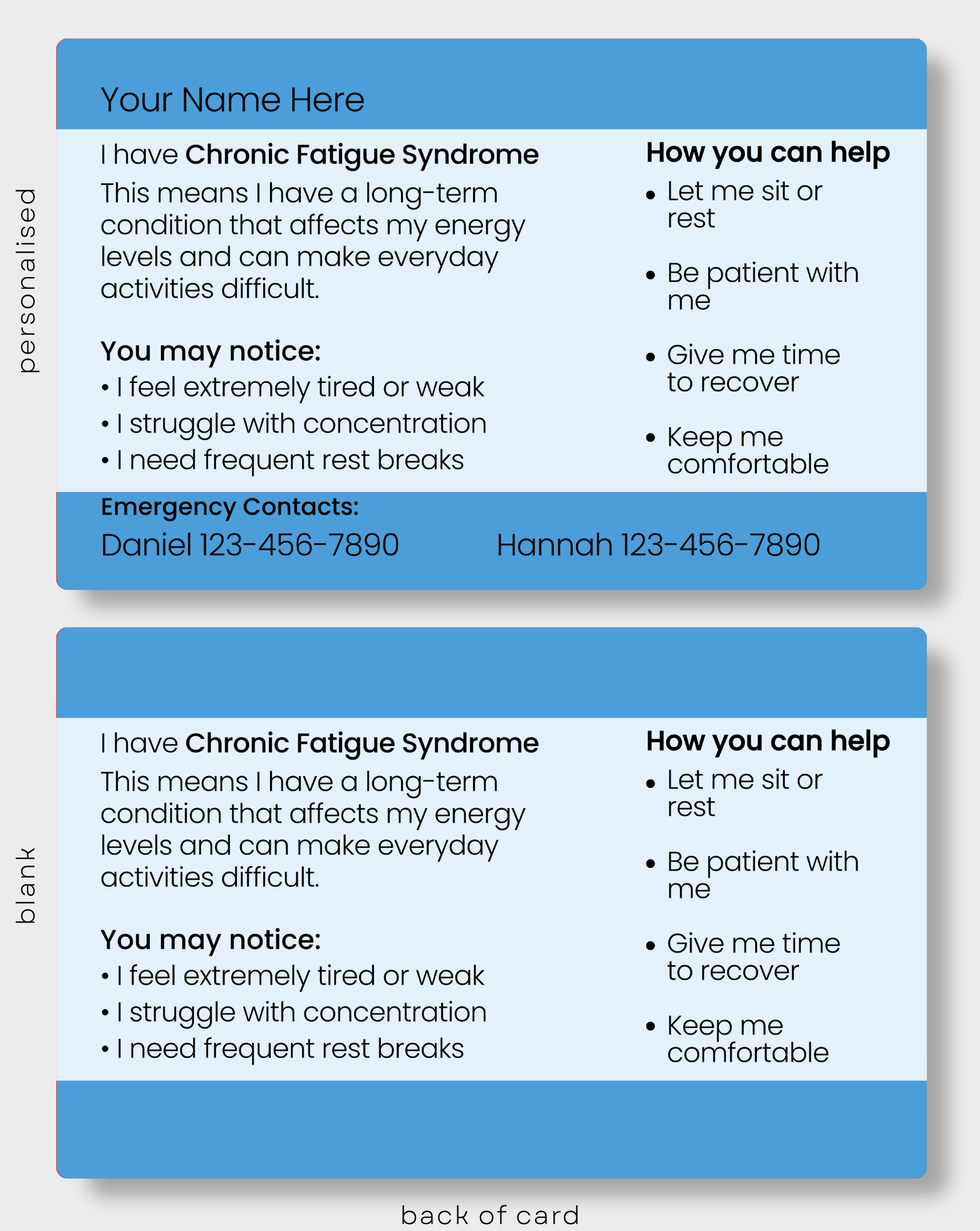 Chronic Fatigue Syndrome (ME/CFS)
