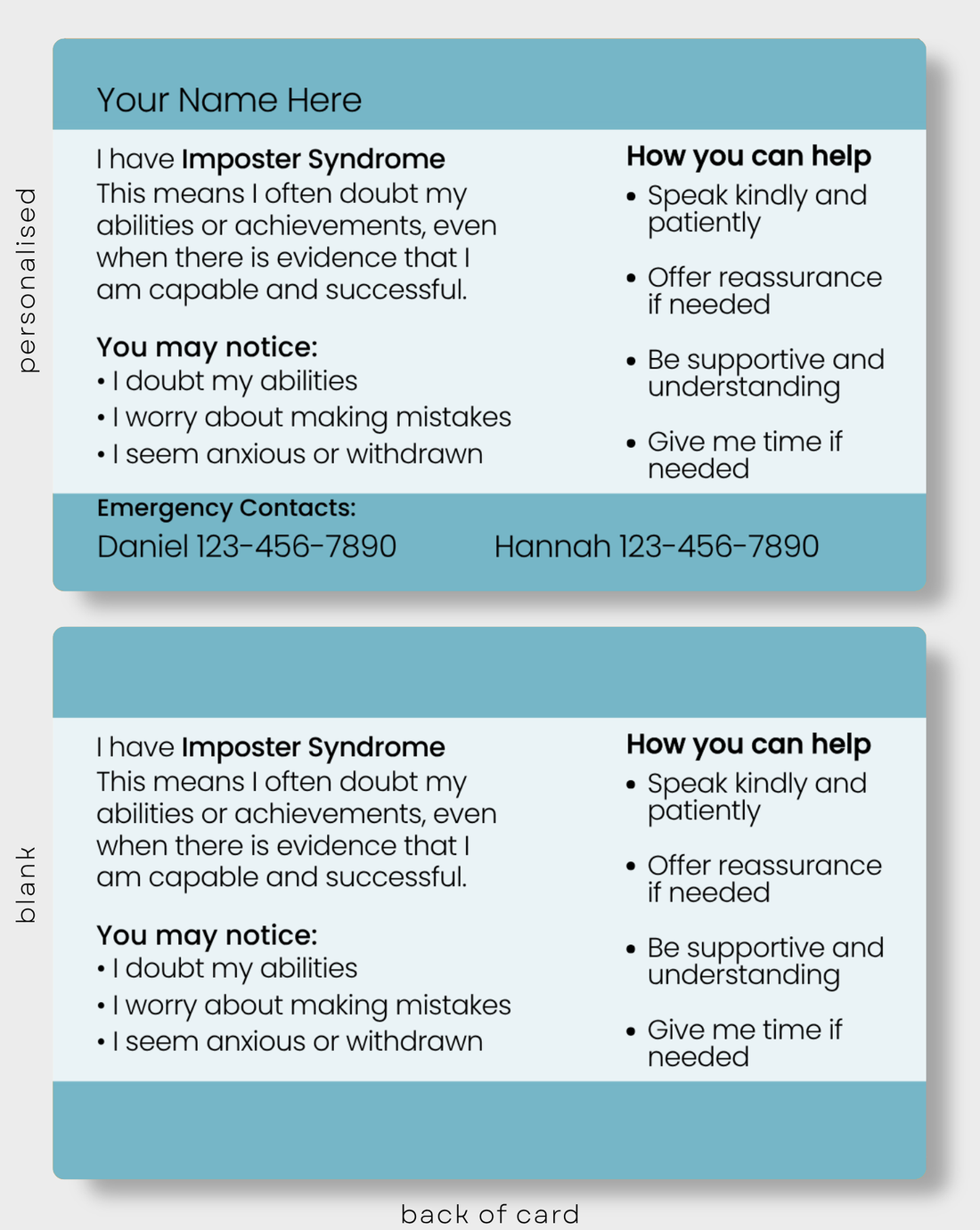 Imposter Syndrome