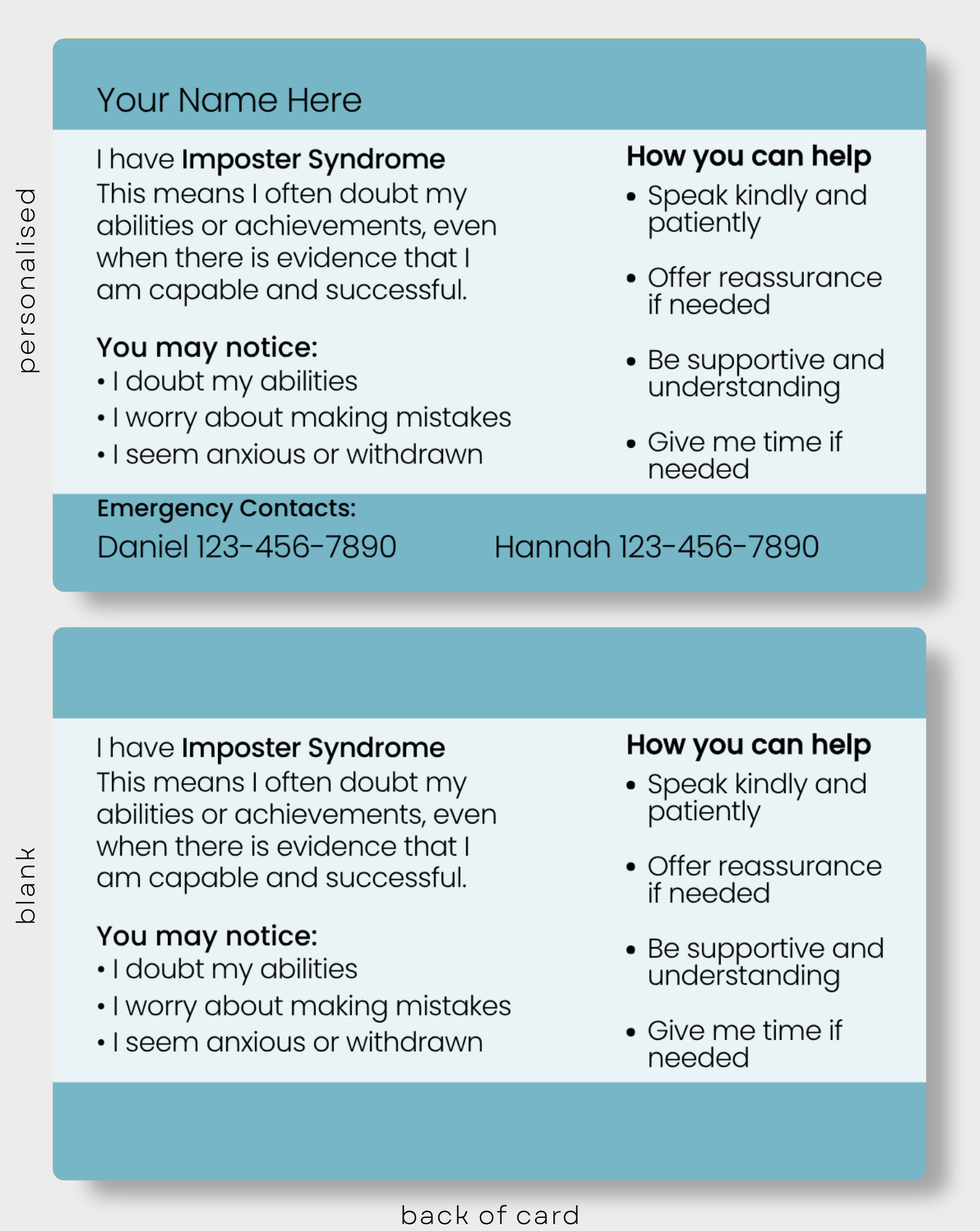 Imposter Syndrome