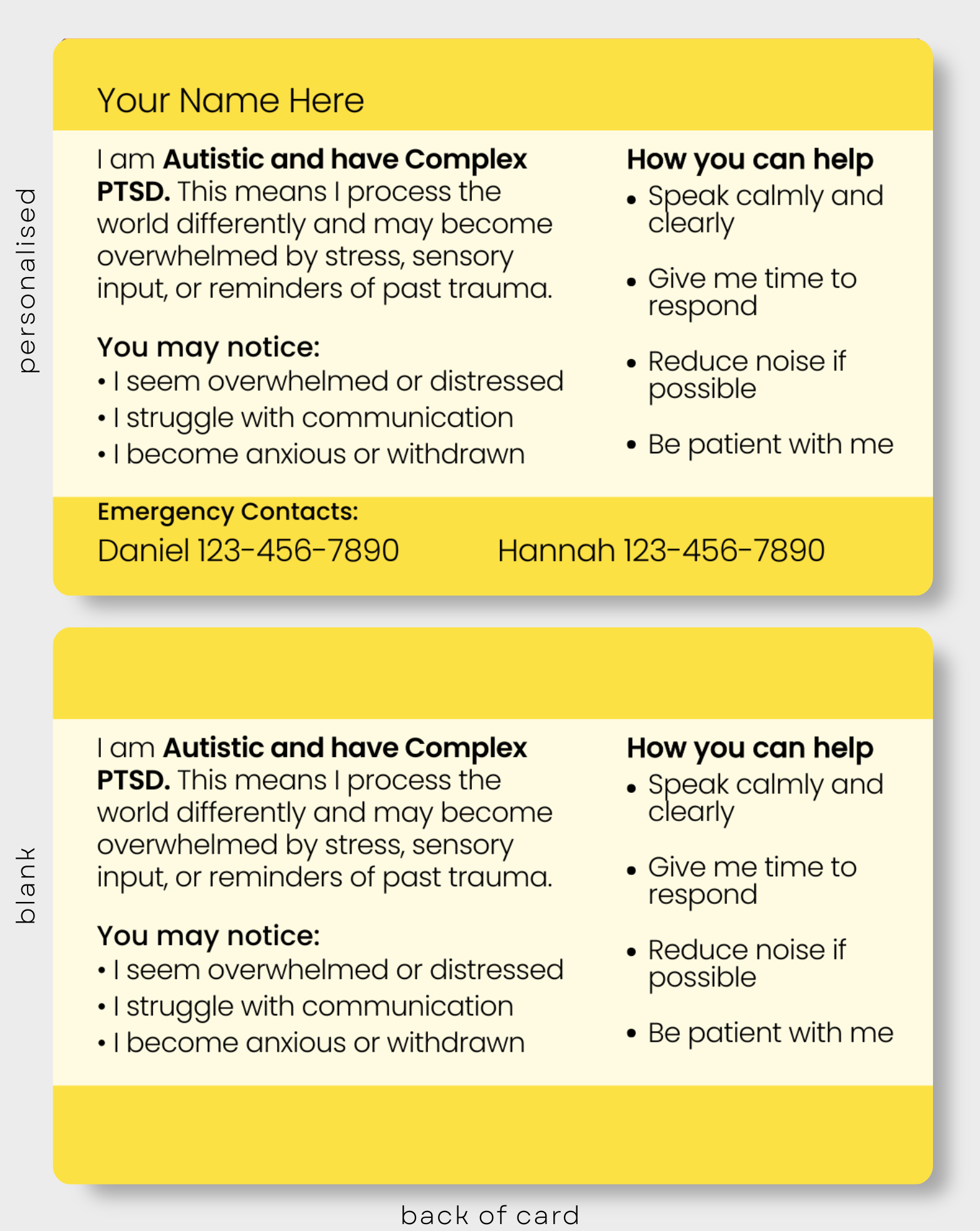 Autistic and C-PTSD