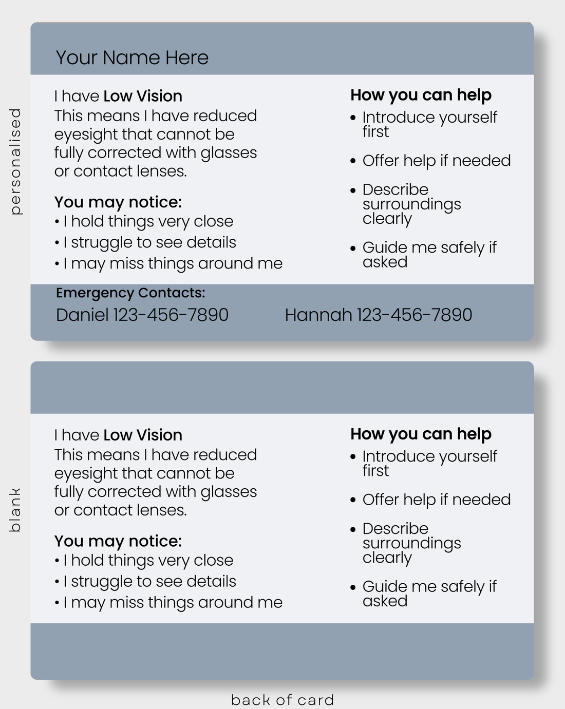 Low Vision