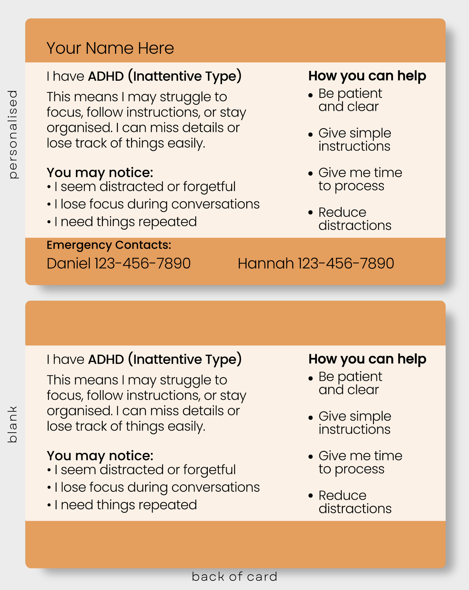 ADHD (Inattentive Type)