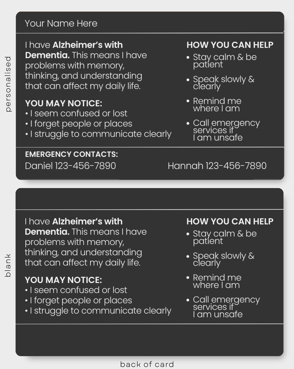 Alzheimer's with Dementia