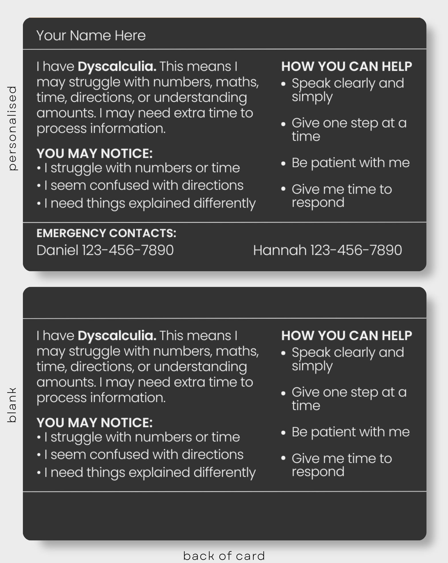 Dyscalculia